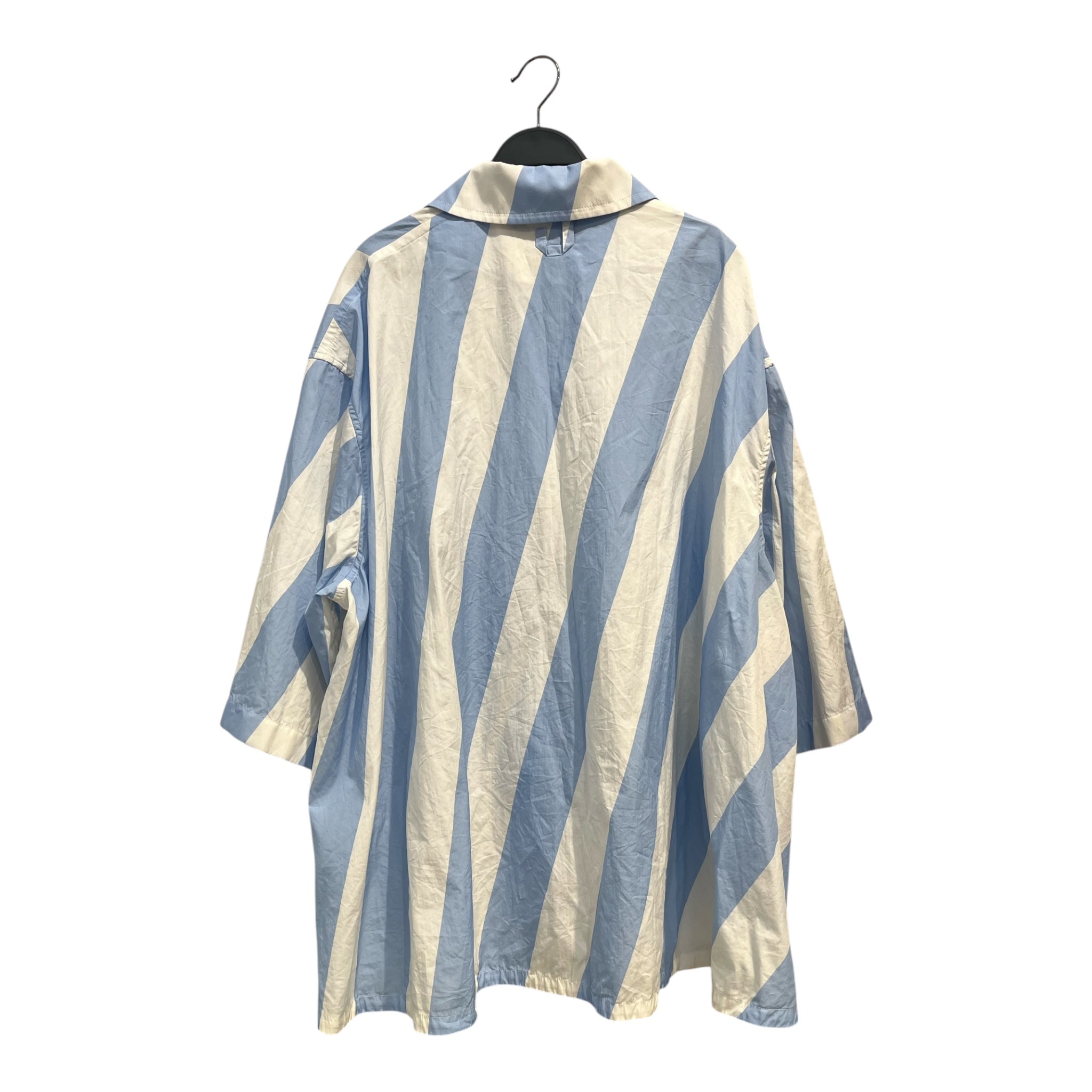 JACQUEMUS/T-Shirt/48/Cotton/BLU/Stripe/WHT BLU STRIPES view 2