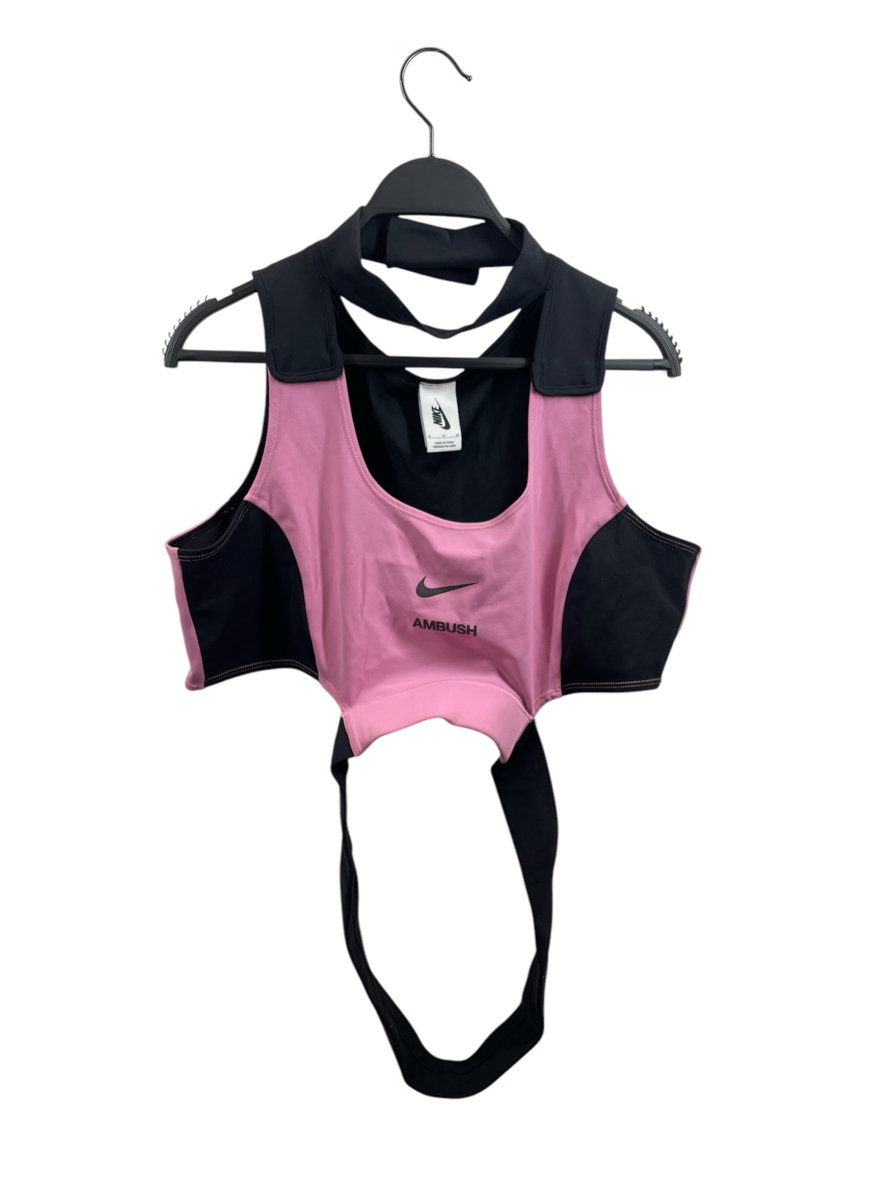 NIKE/AMBUSH/Shirt/XL/BLK/BLK/PINK view 1