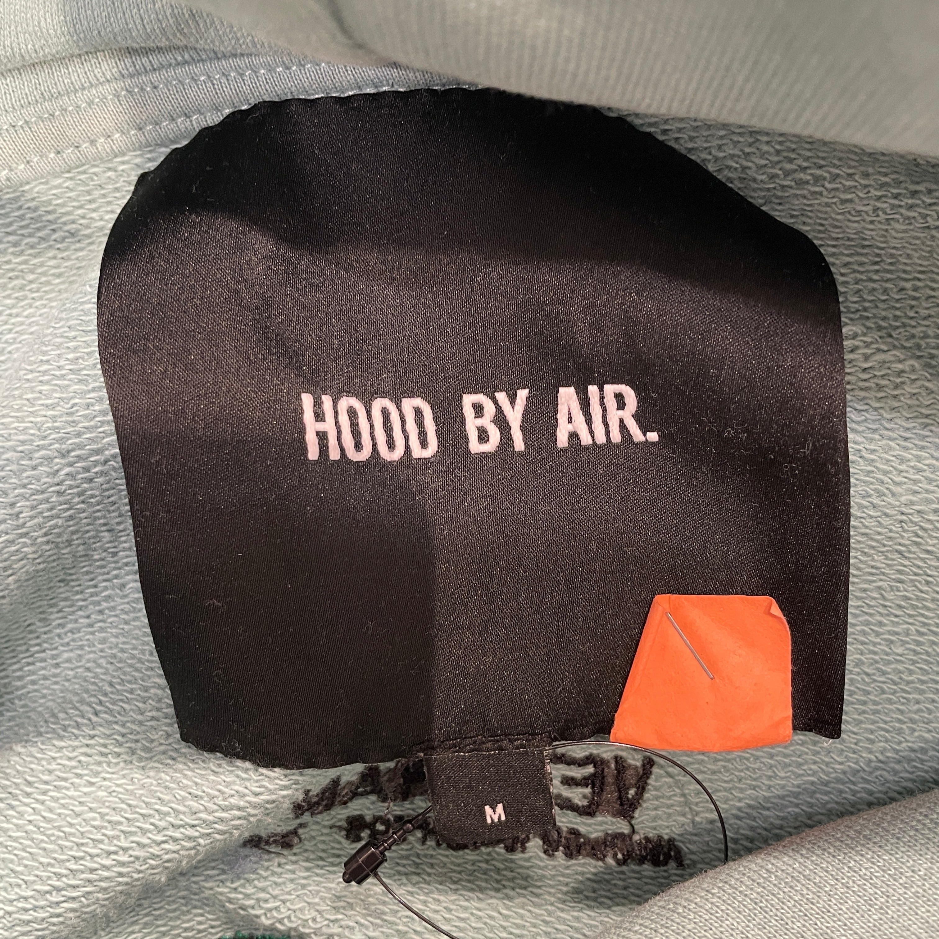 HOOD BY AIR./Hoodie/M/Cotton/BLU/TEAL AWOL VETERAN HOODIE view 4