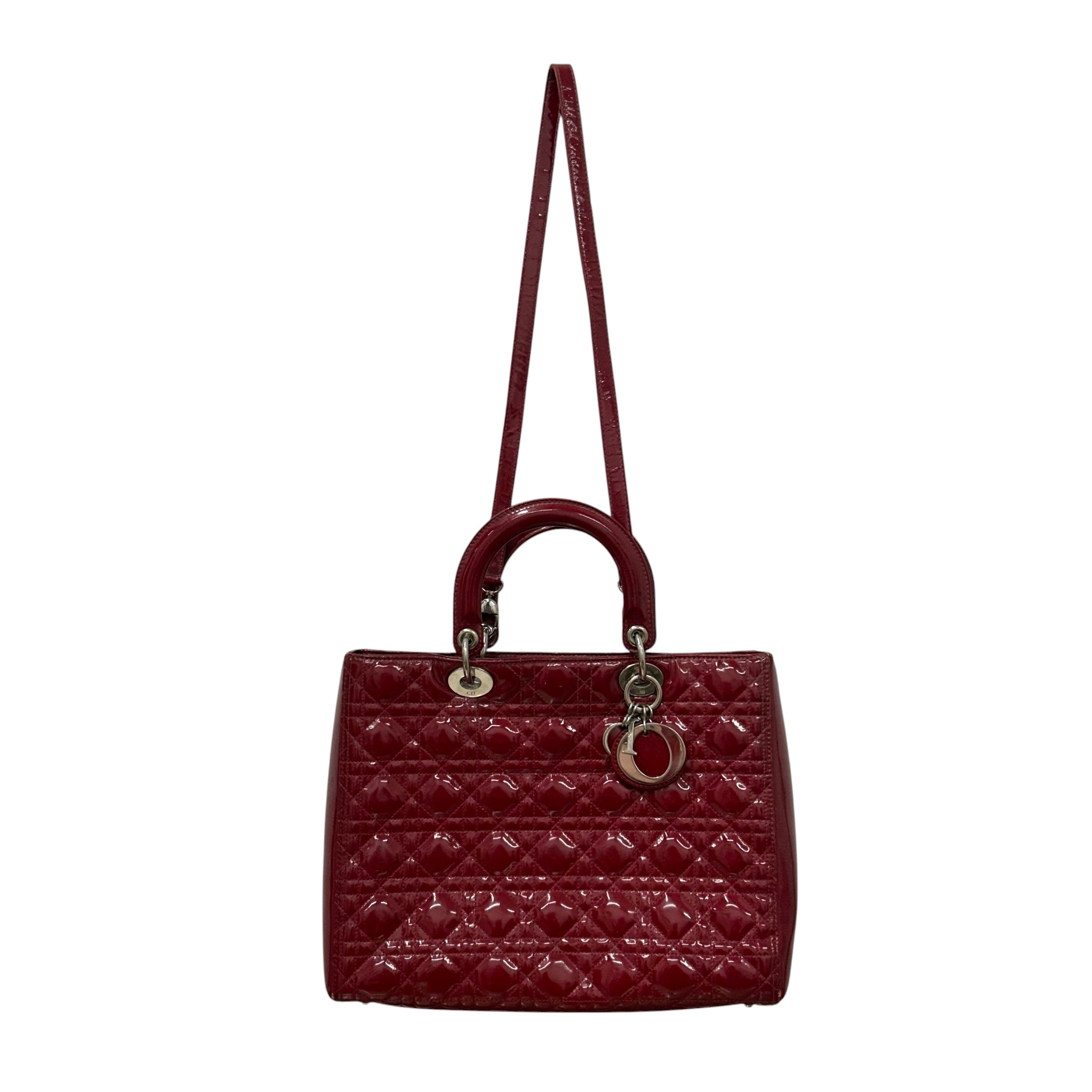 Christian Dior/Bag/Leather/RED/ view 1