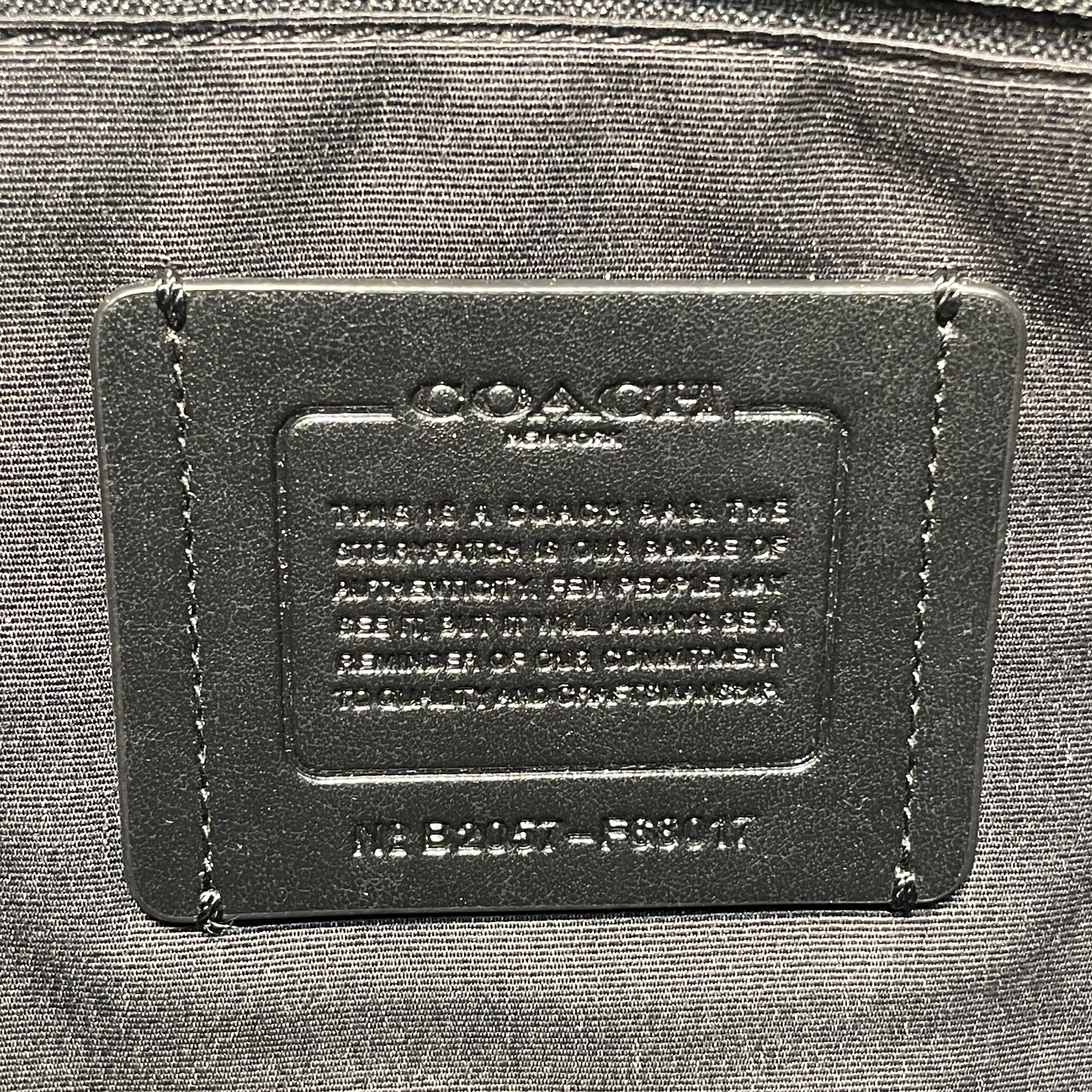 COACH/Cross Body Bag/Leather/BLK/Houston Smooth Calf Messenger view 6