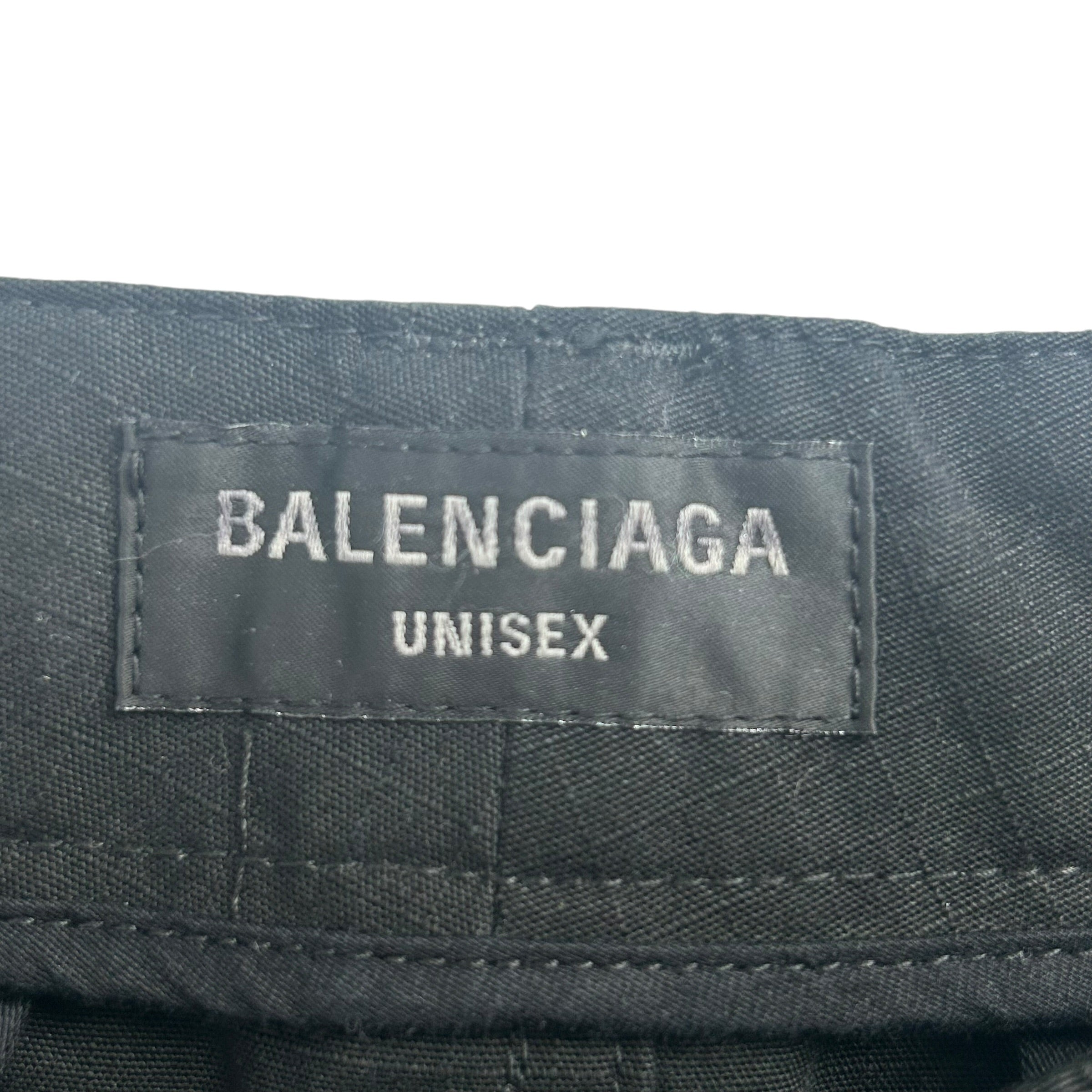 BALENCIAGA/Cargo Pants/S/Cotton/BLK/JP57 2024 01127 view 3