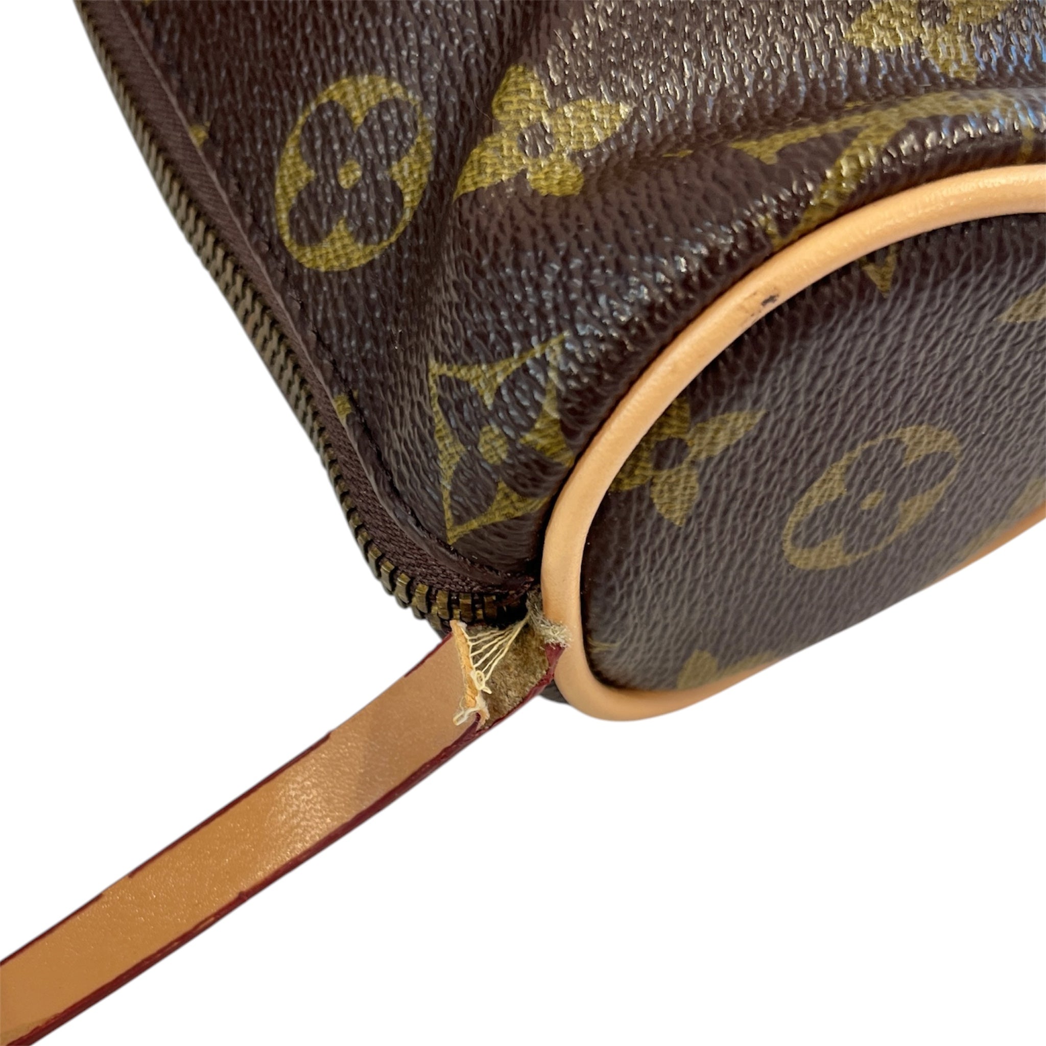 LOUIS VUITTON/Hand Bag/Monogram/BRW/PAPILLION 30 BARREL view 9