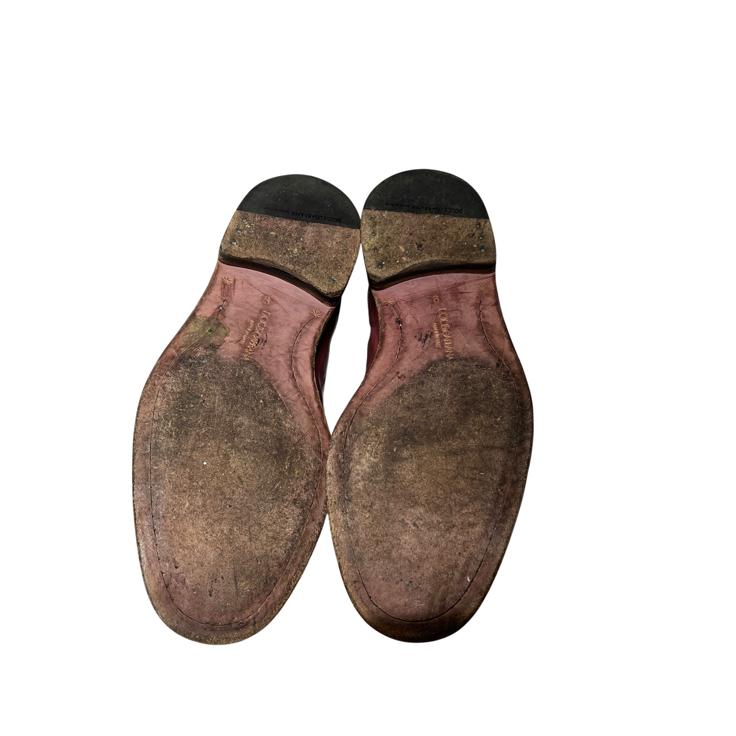 DOLCE&GABBANA/Loafers/US 9/Leather/RED/ view 6