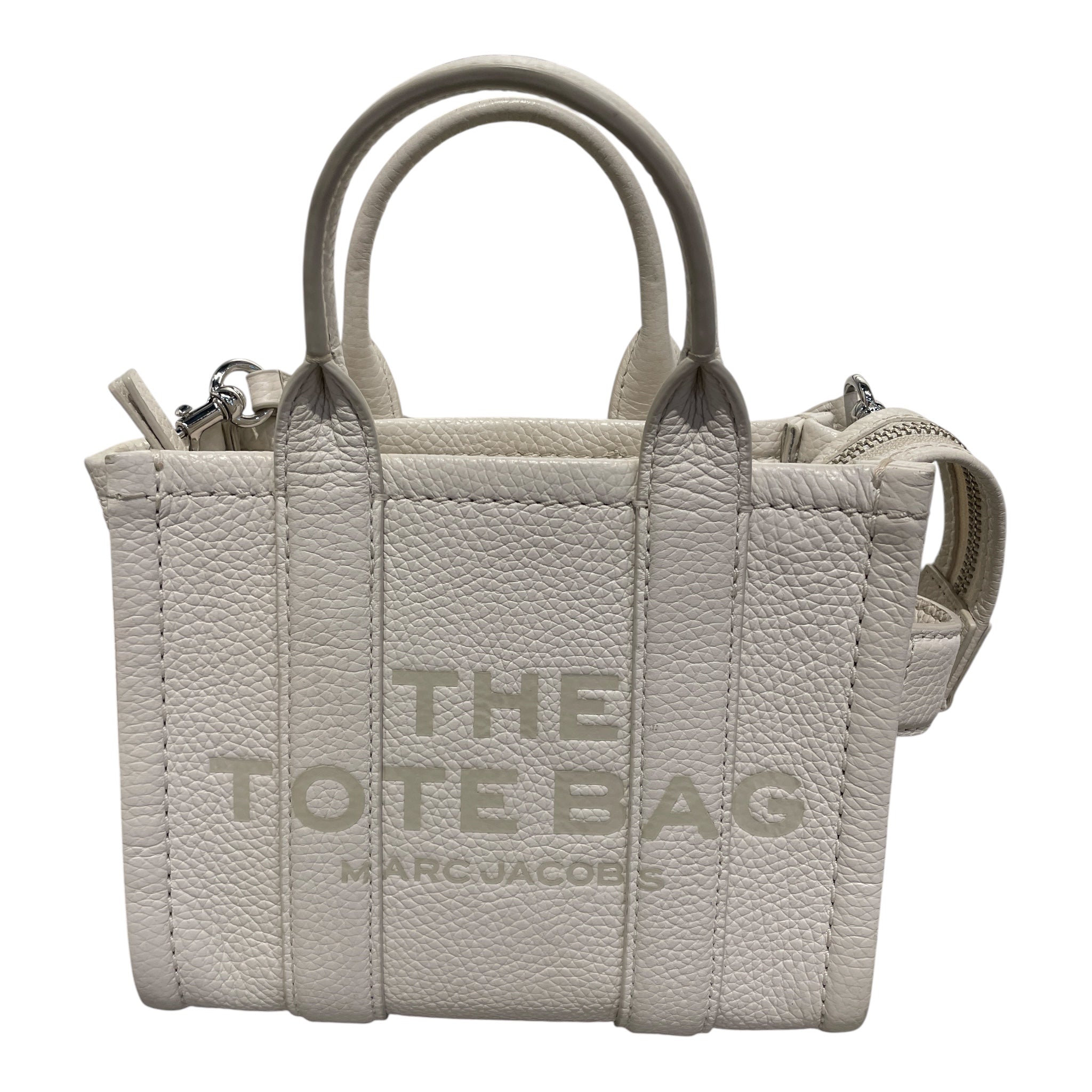 MARC BY MARC JACOBS/Hand Bag/Leather/WHT/ view 1