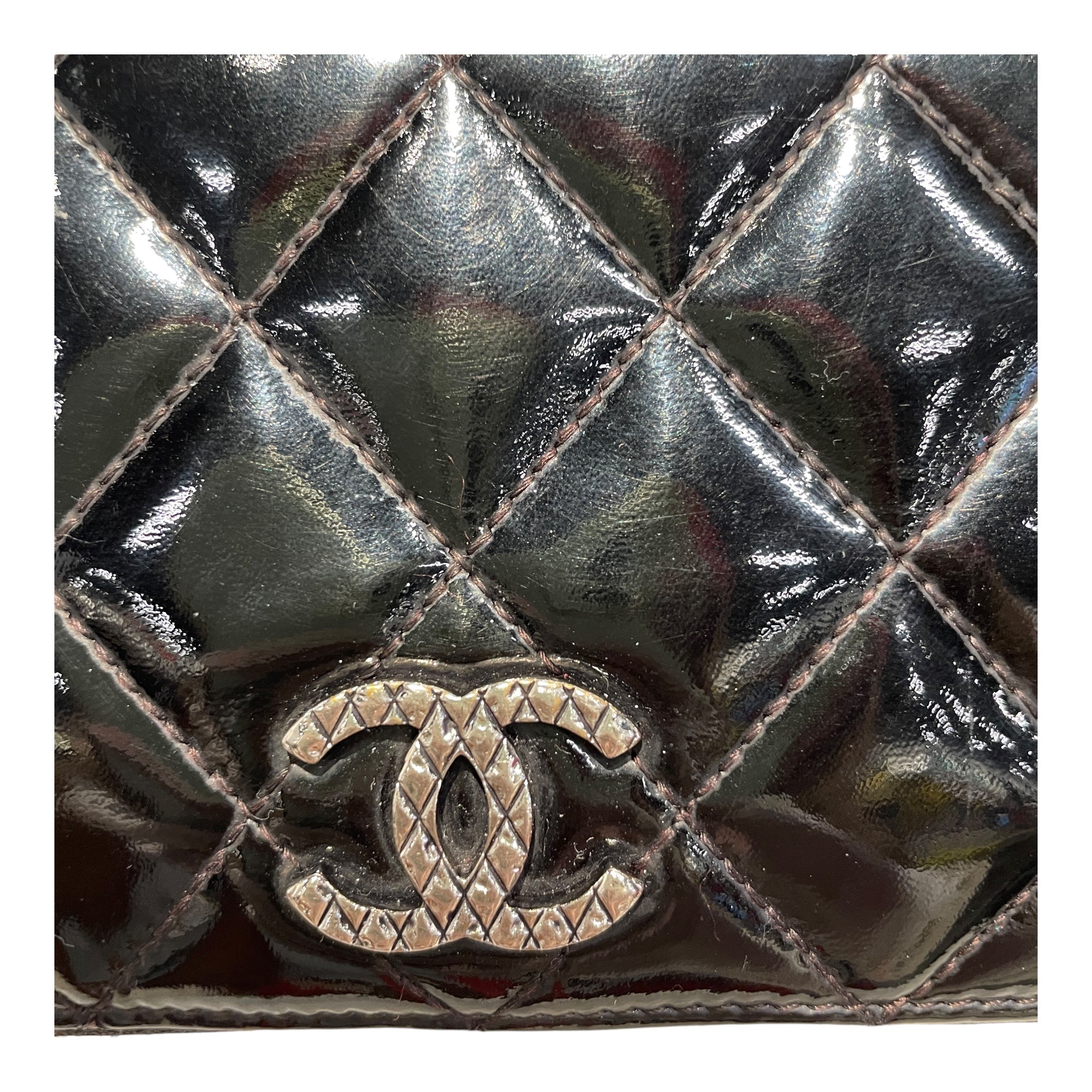 CHANEL/Wallet/Leather/BLK/L's/ view 4