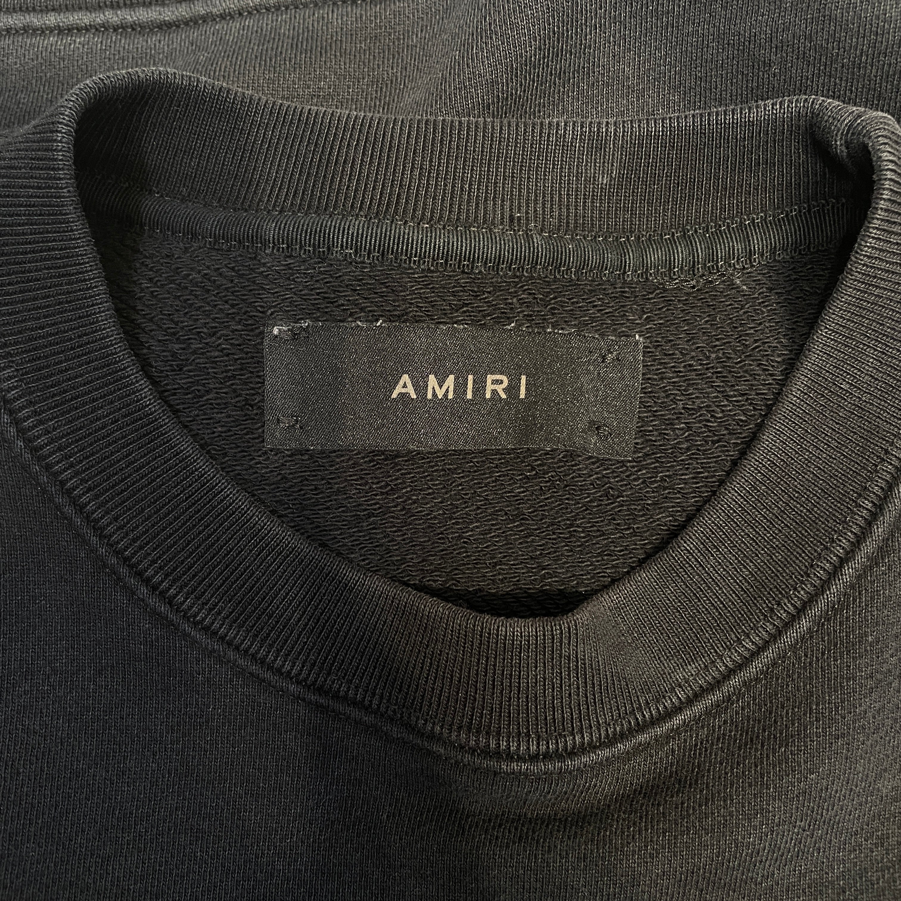 AMIRI/Sweater/M/Graphic/Cotton/BLK/ view 3