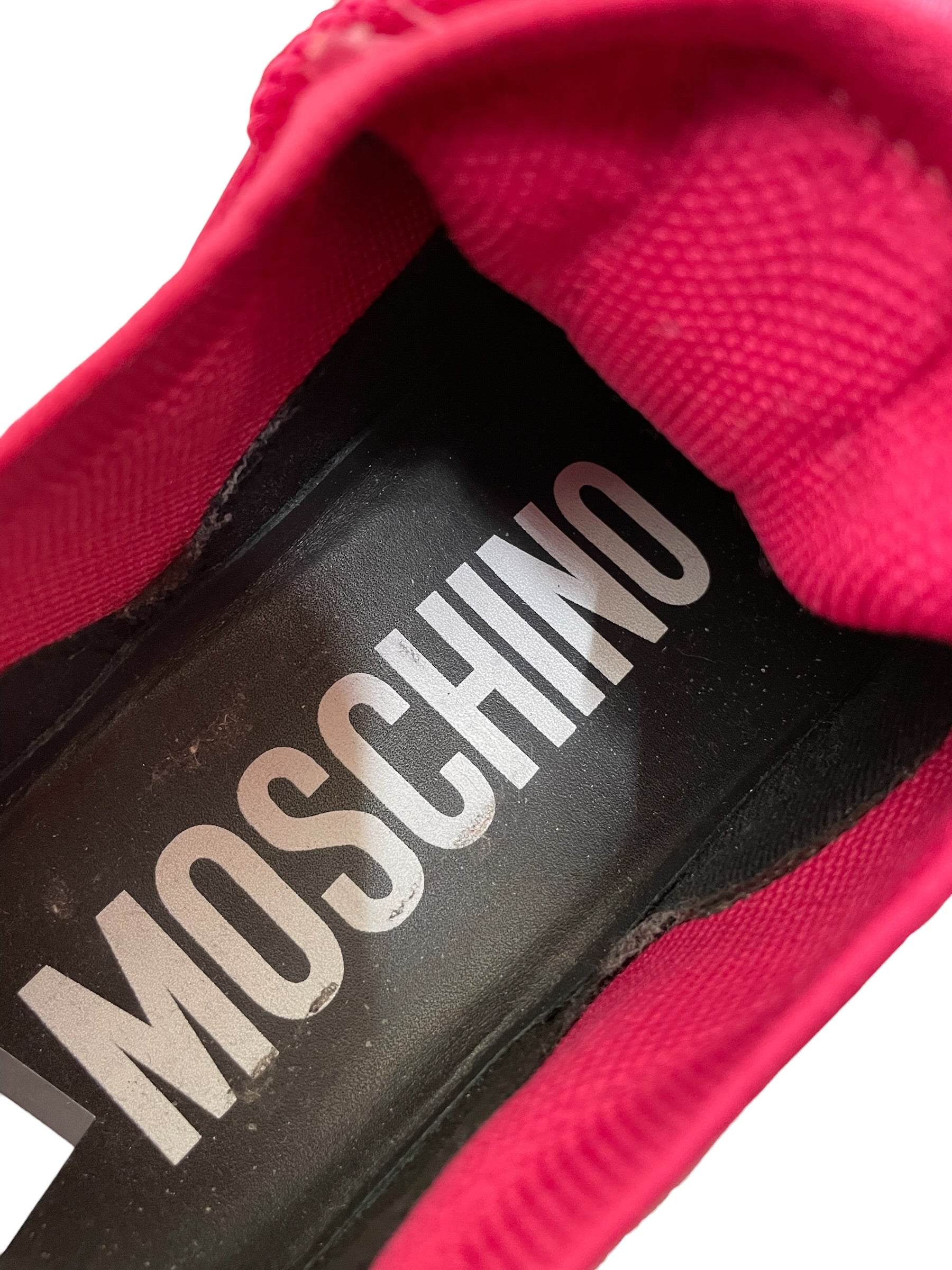 MOSCHINO/Low-Sneakers/US 7.5/PNK/TEDDY SOLE view 6