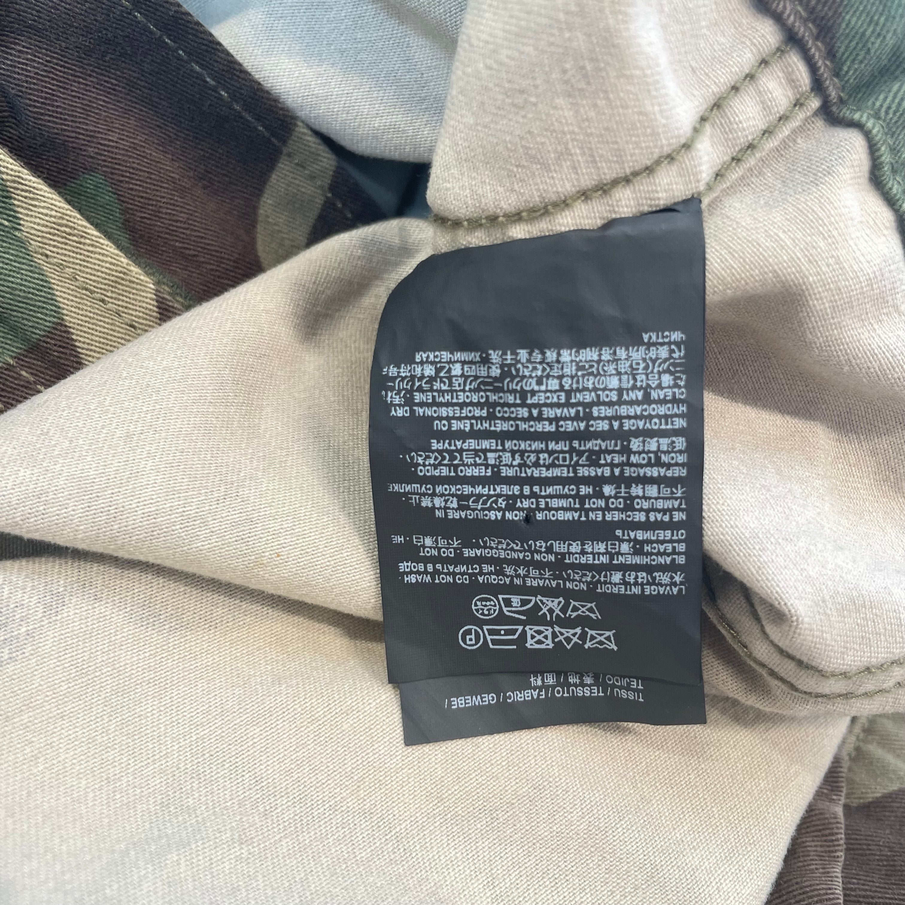 SAINT LAURENT/Denim Jkt/XS/Cotton/GRN/Camouflage/#UP53201600902/CAMO JACKET view 4