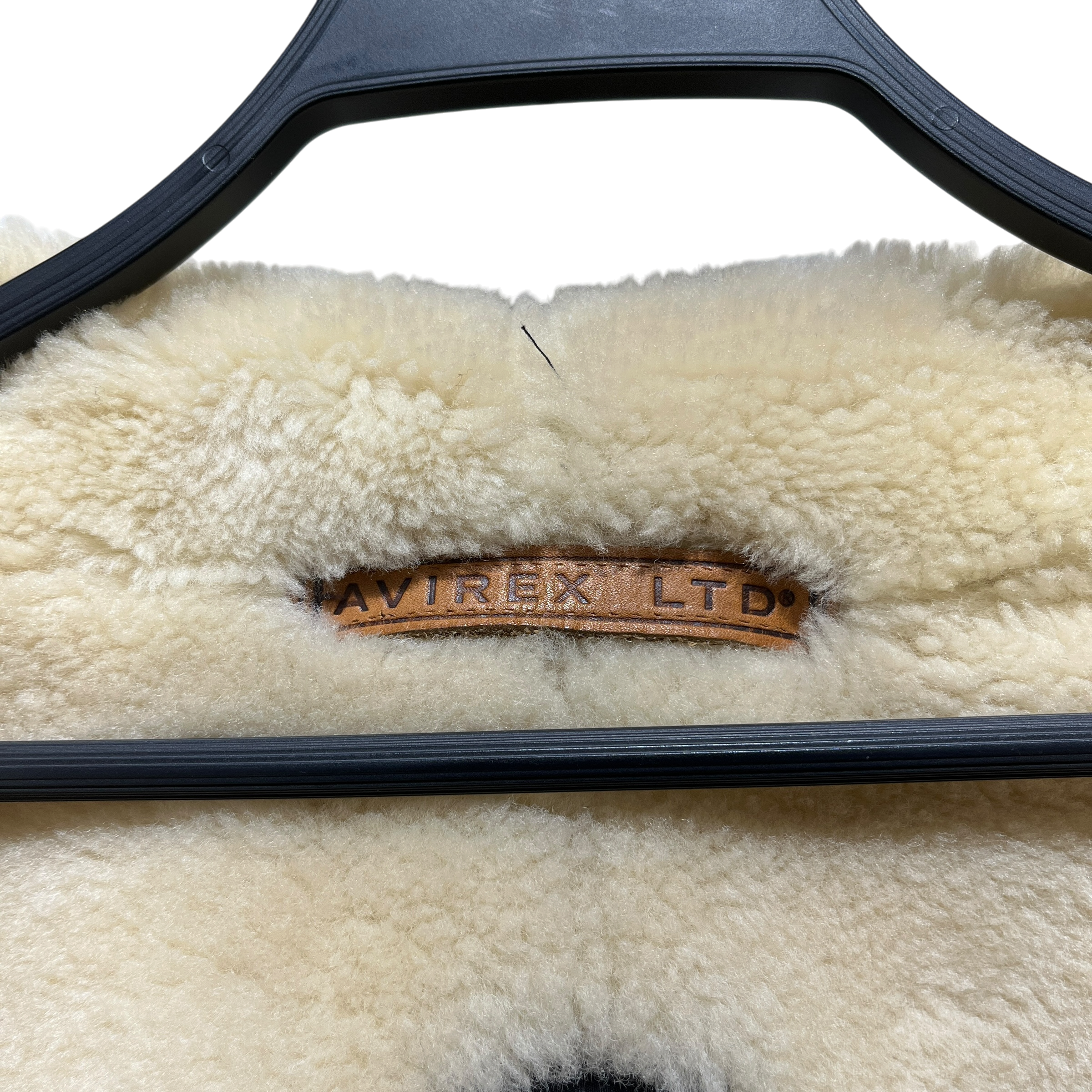 AVIREX/Leather Jkt/46/Sheepskin/BRW/sheepskin jacket view 4