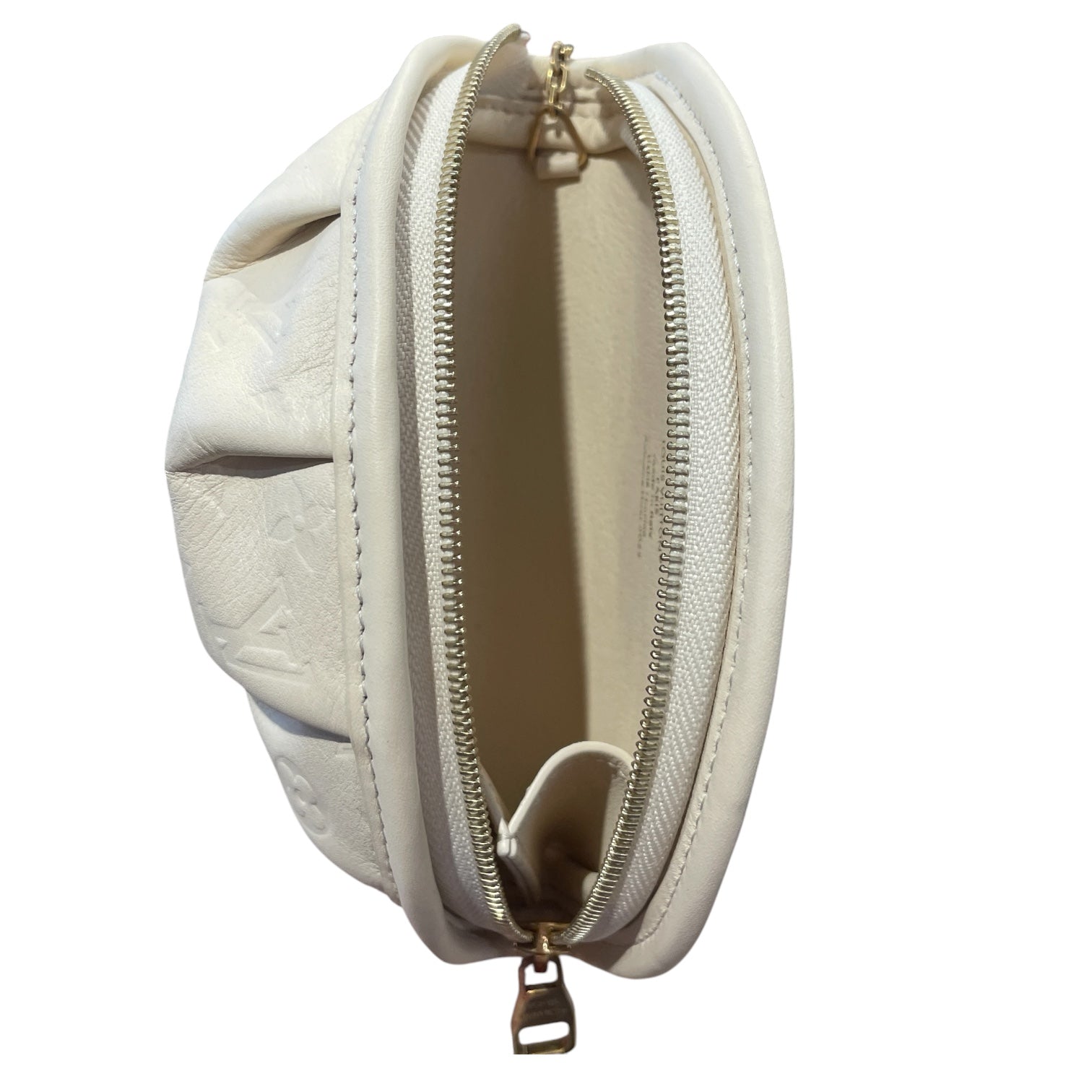 LOUIS VUITTON/Pouch/Monogram/Leather/CRM/GYOZA POUCH view 3