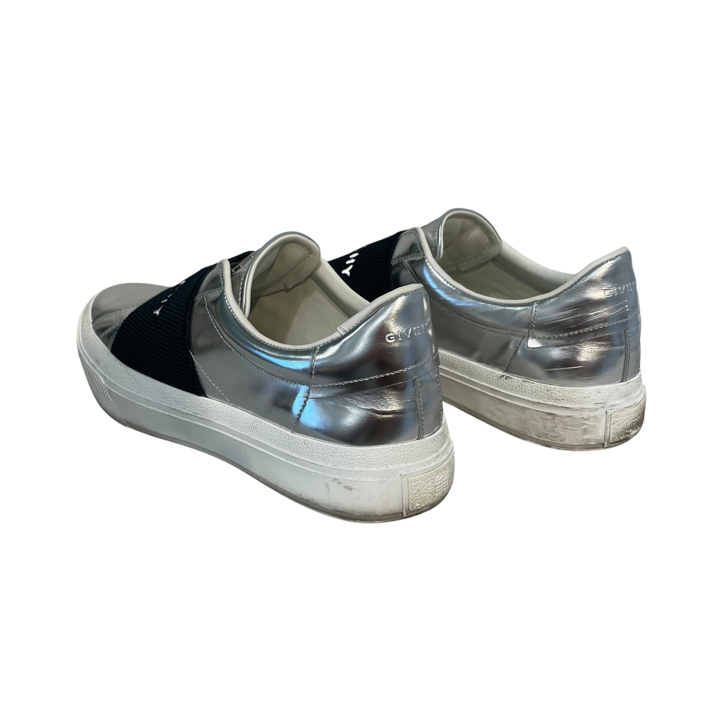 GIVENCHY/Low-Sneakers/EU 42/SLV/City Court Metallic view 5