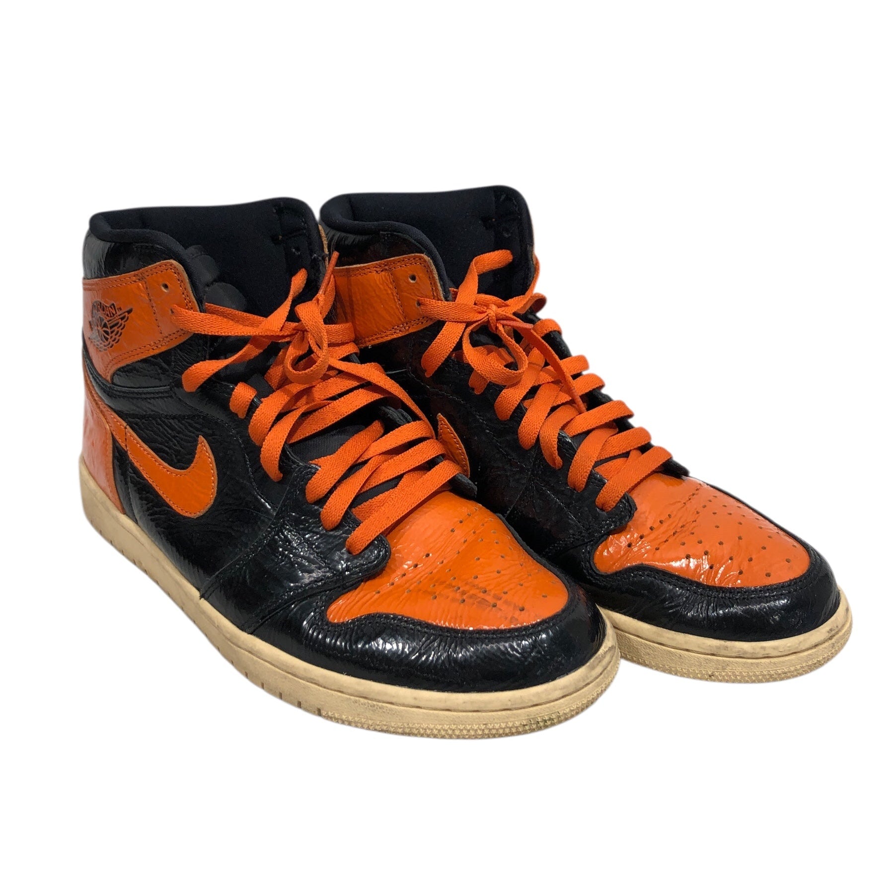 NIKE/Hi-Sneakers/US 10.5/ORN/SHATTERED BACKBOARD view 1