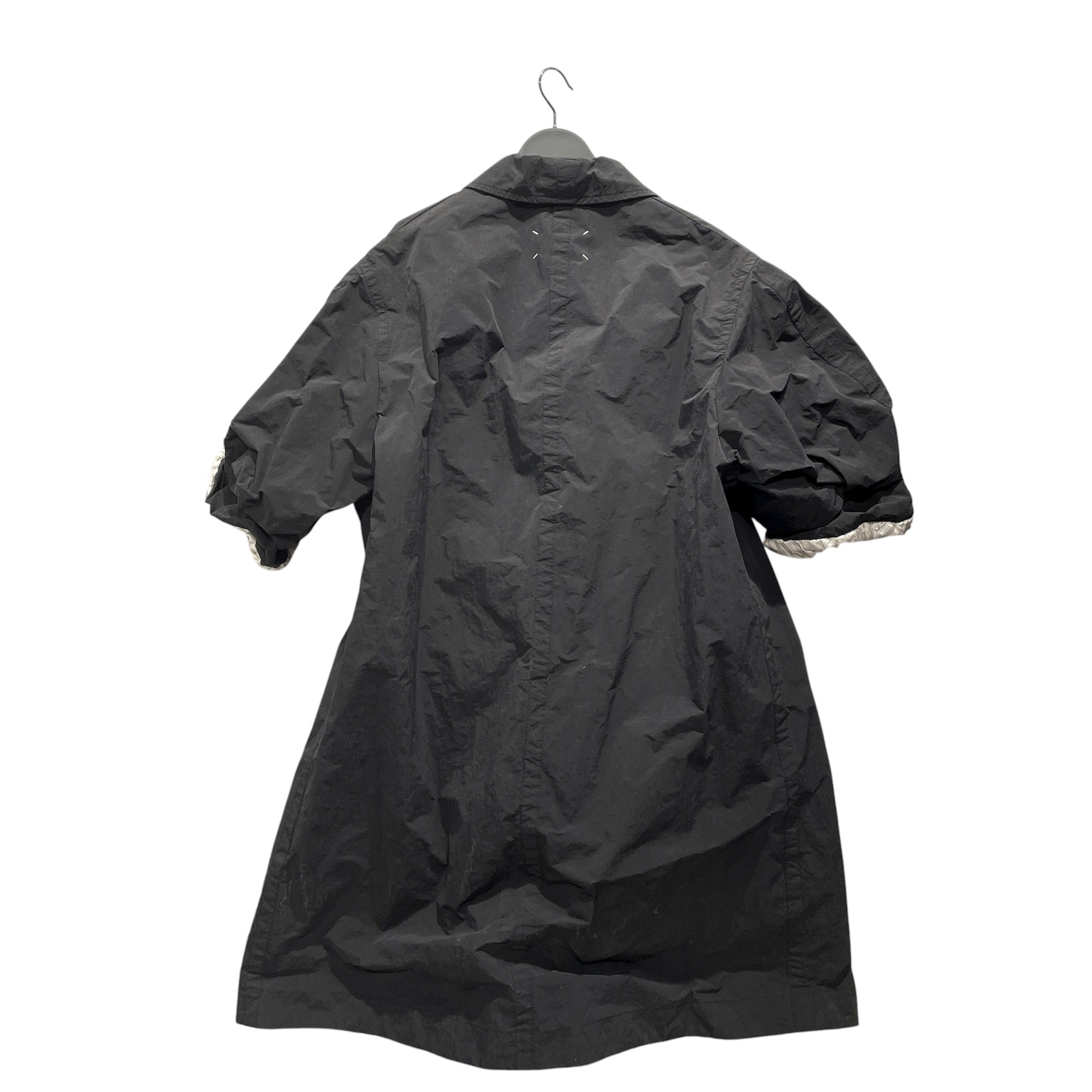Maison Margiela/Coat/50/Nylon/BLK/HARD HAND PUFF SLEEVE view 2