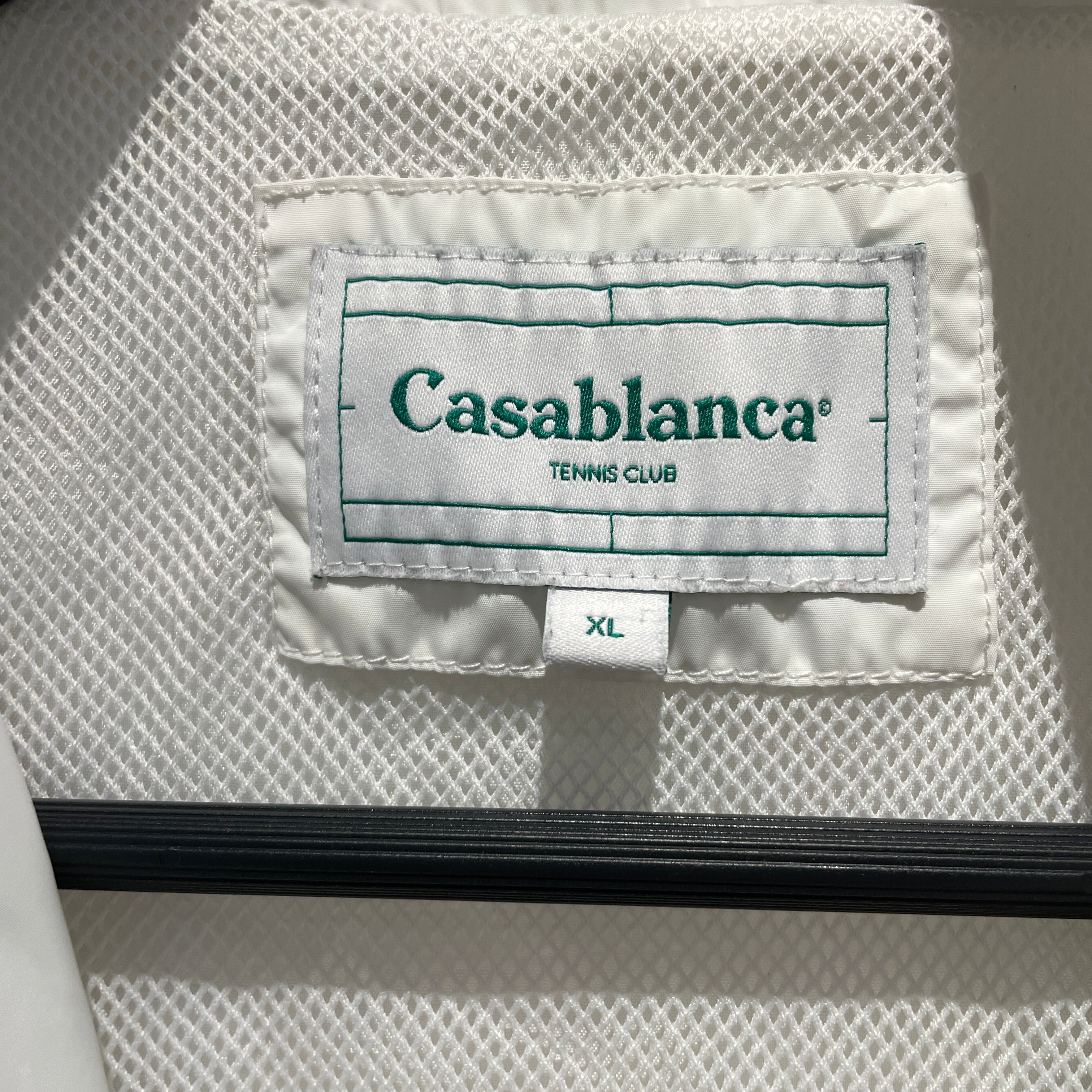 CASABLANCA/Jacket/XL/Nylon/WHT/All Over Print/SWAN view 3