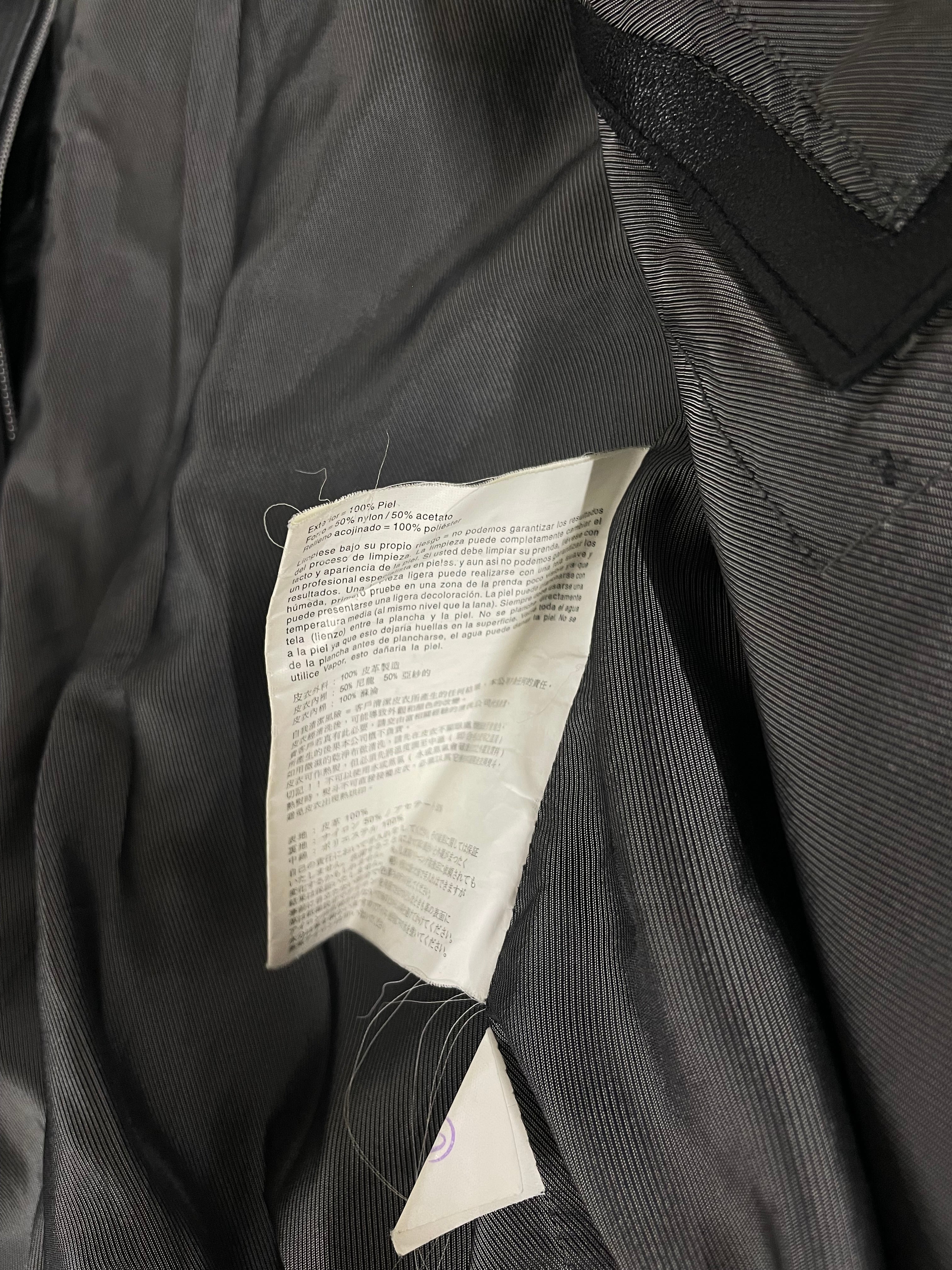 Pelle Pelle/Leather Jkt/56/Leather/BLK/EXOTIC 1978 LEATHER EMBROIDERY view 7