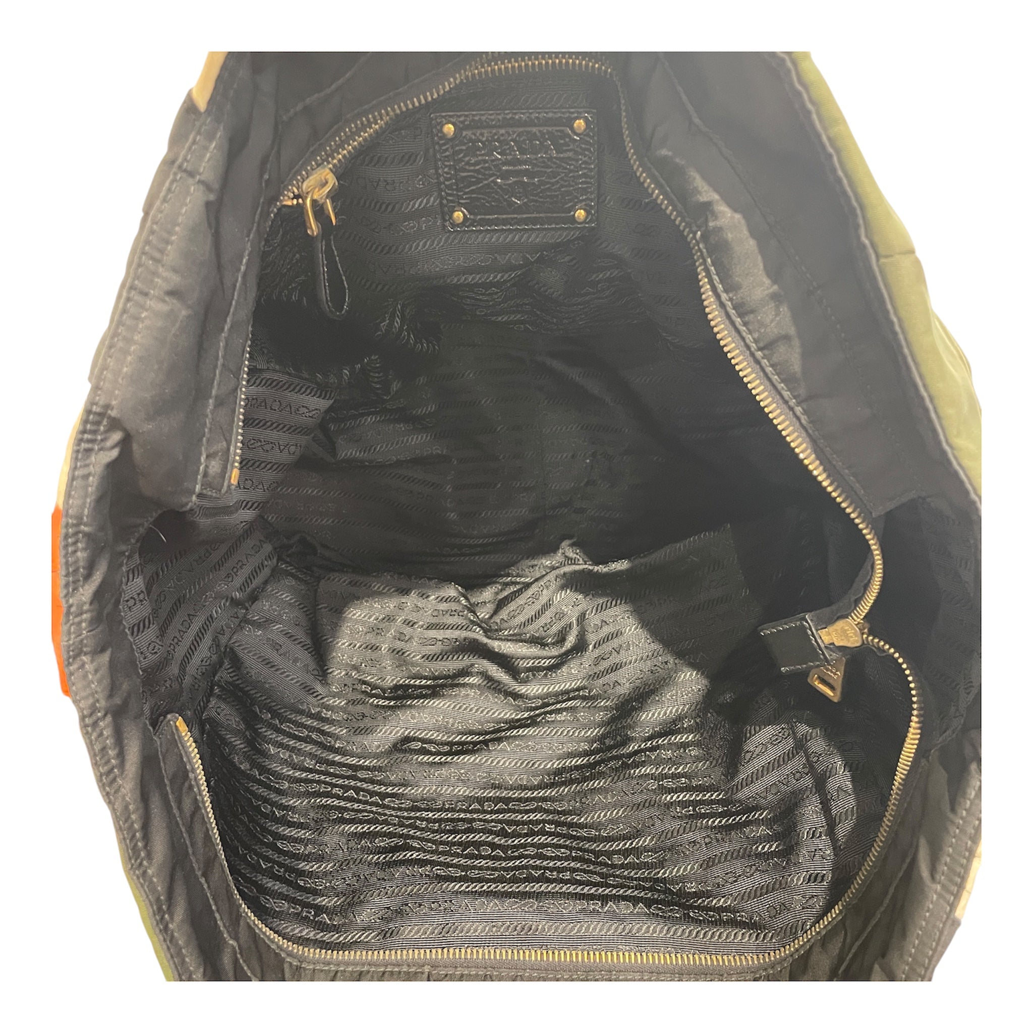 PRADA/Tote Bag/All Over Print/Nylon/MLT/Tessuto Patchwork Tote view 4