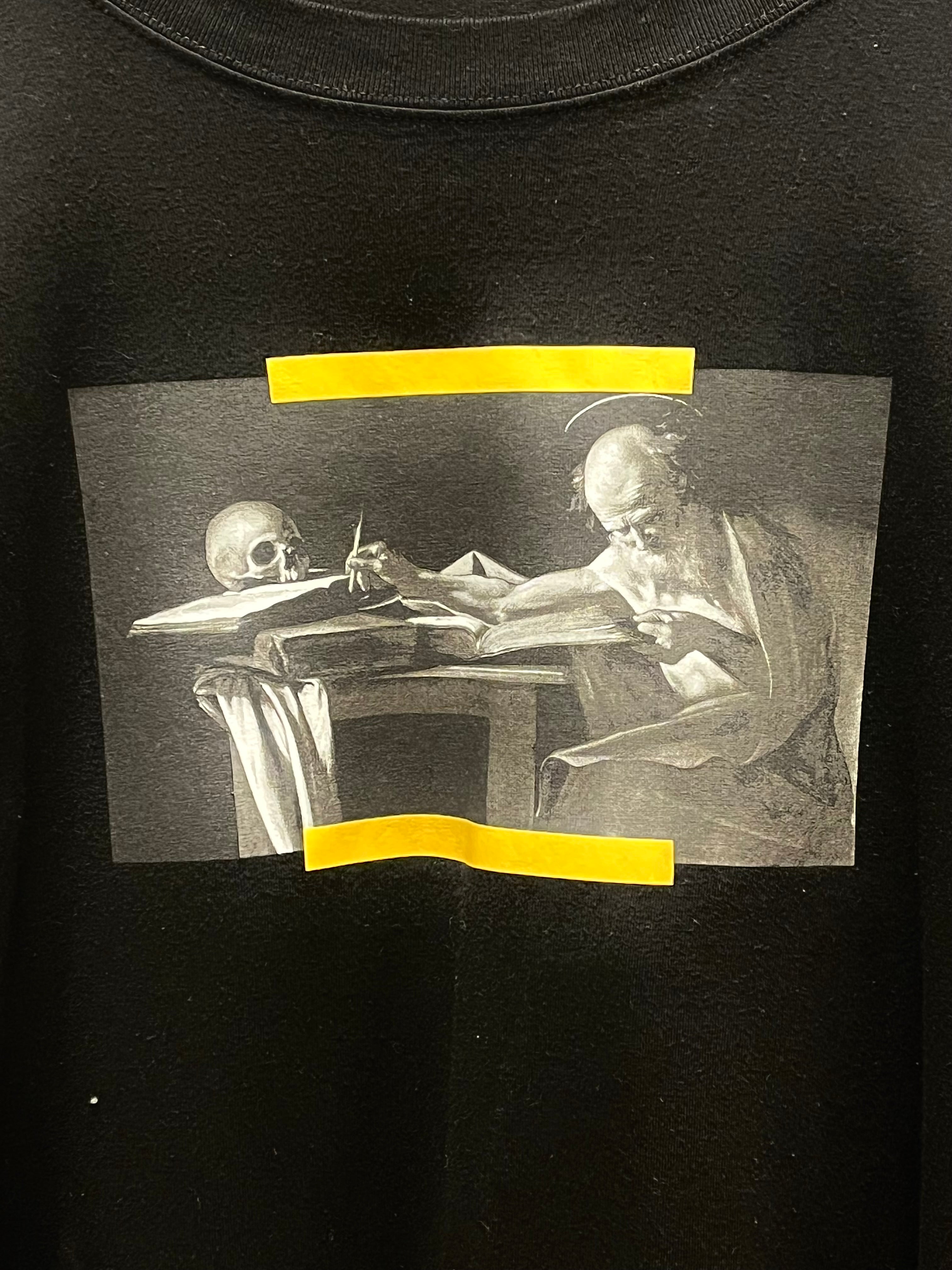 OFF-WHITE/Heavy Sweater/Cotton/BLK/YELLOW view 3