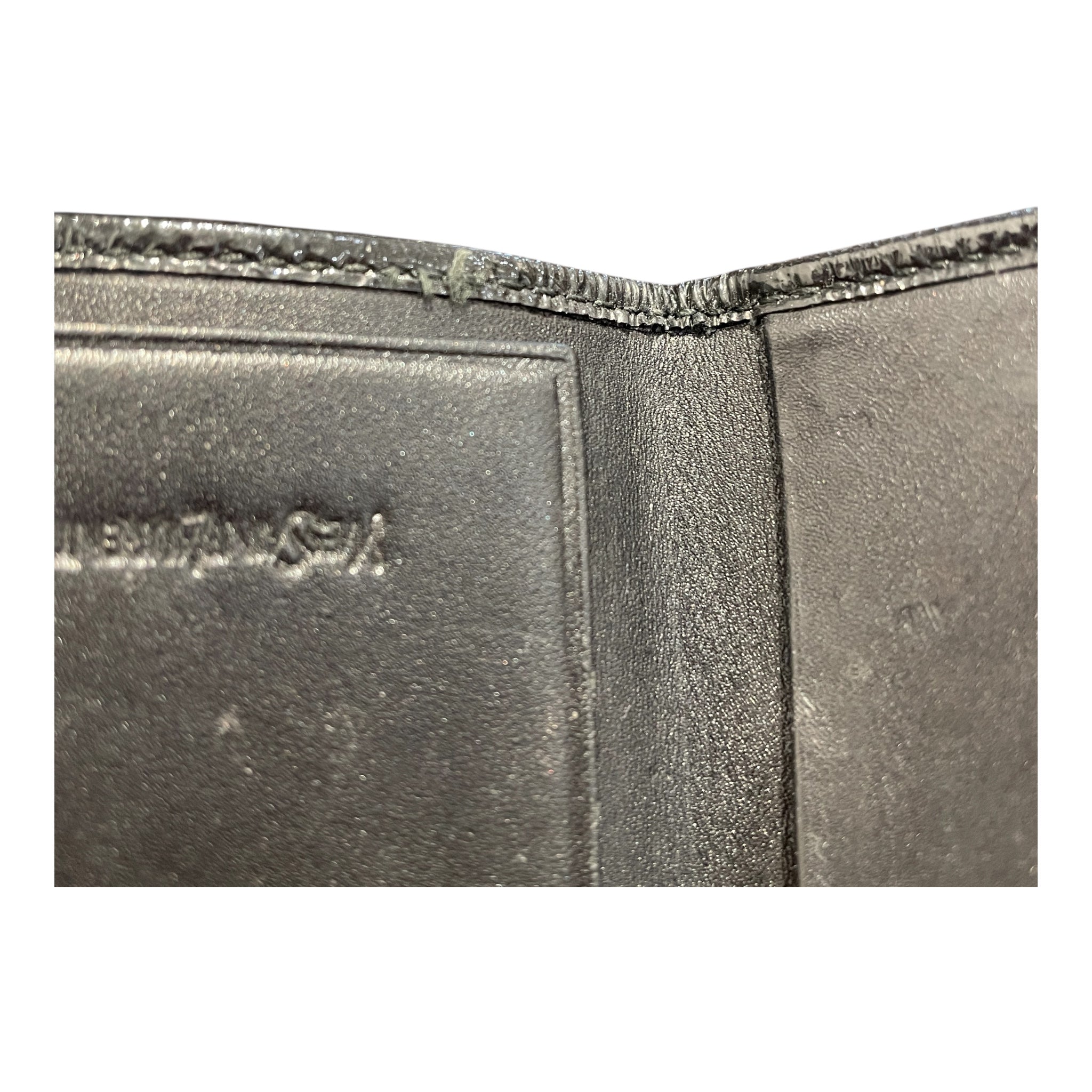 YVES SAINT LAURENT rive gauche/Bifold Wallet/BLK/ view 10