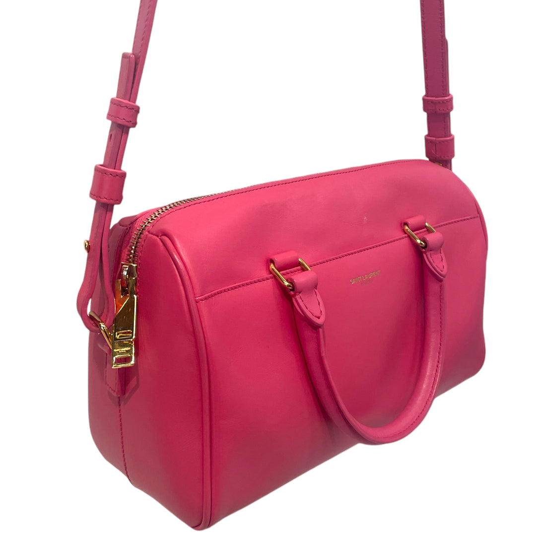 SAINT LAURENT/Cross Body Bag[PO]/Pink/Leather/Baby Classic