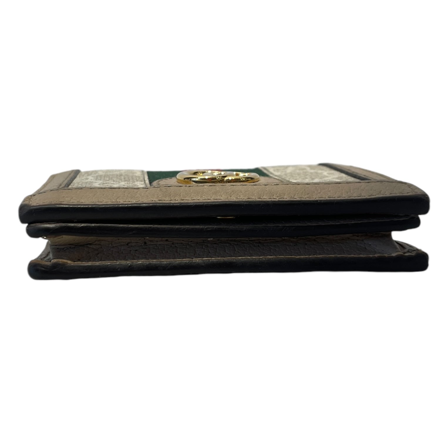 GUCCI/Bifold Wallet/Stripe/Cotton/WHT/OPHIDIA view 3