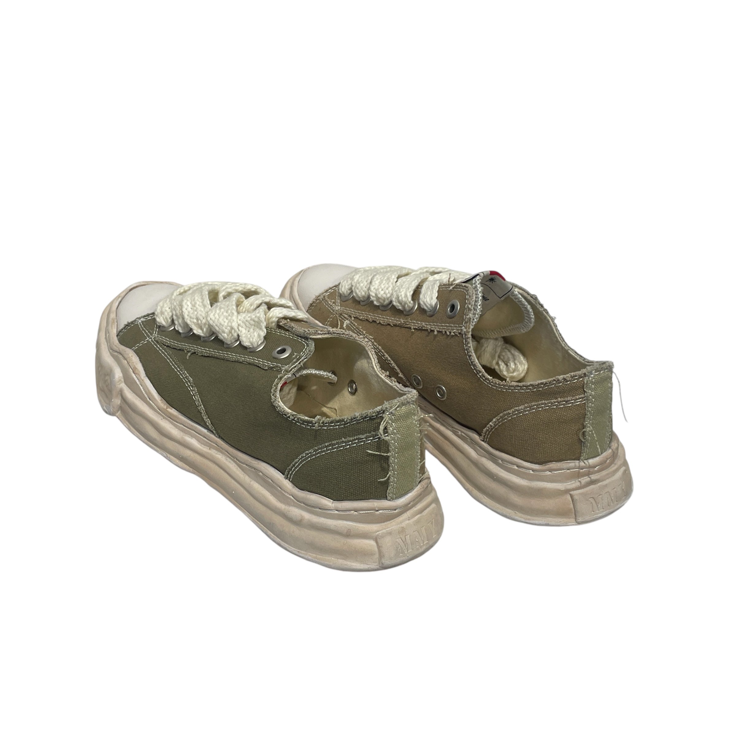 MIHARA YASUHIRO/Low-Sneakers/EU 43/Cotton/KHK/ view 7