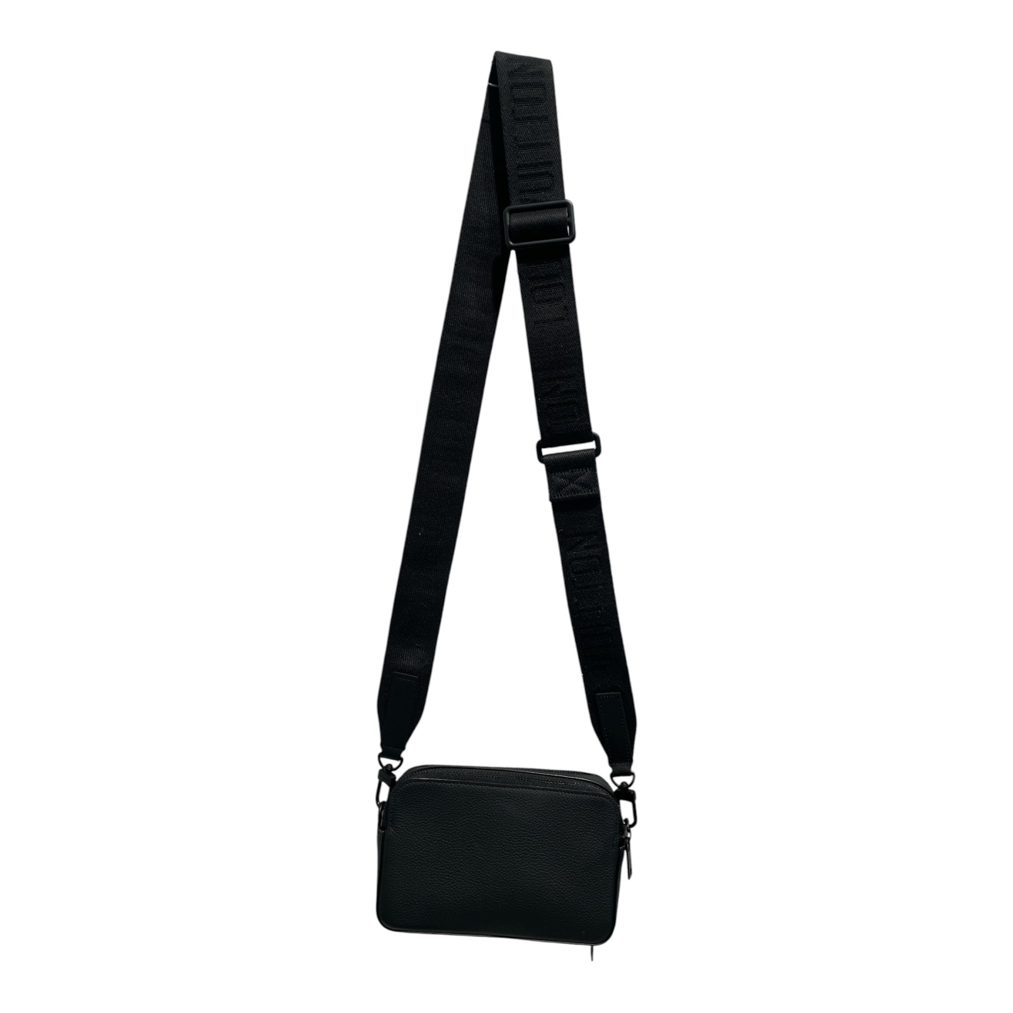 LOUIS VUITTON/Cross Body Bag/Leather/BLK/Aerogram Alpha Wearable Wallet view 2