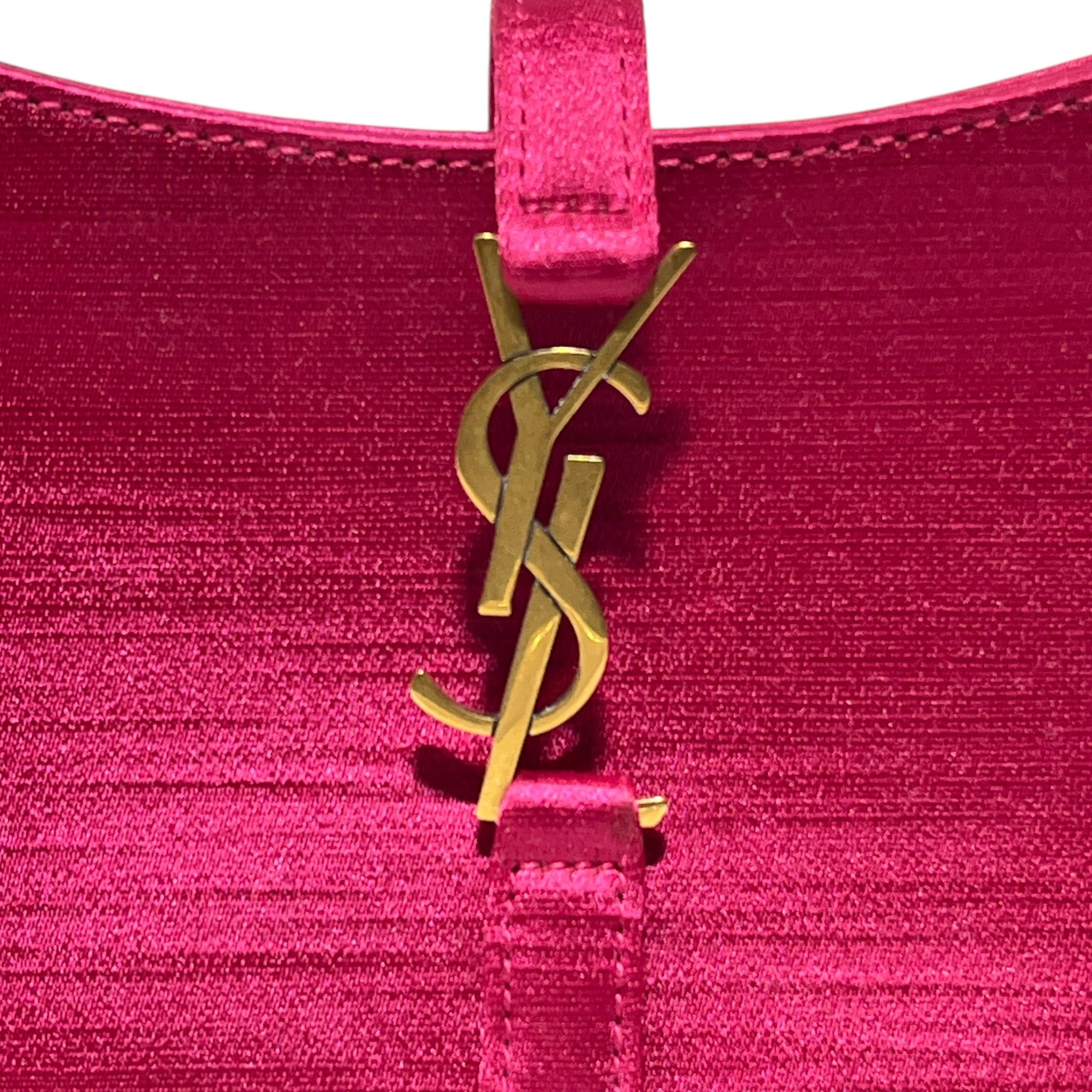 YVES SAINT LAURENT/Hand Bag/Nylon/PNK/ view 4