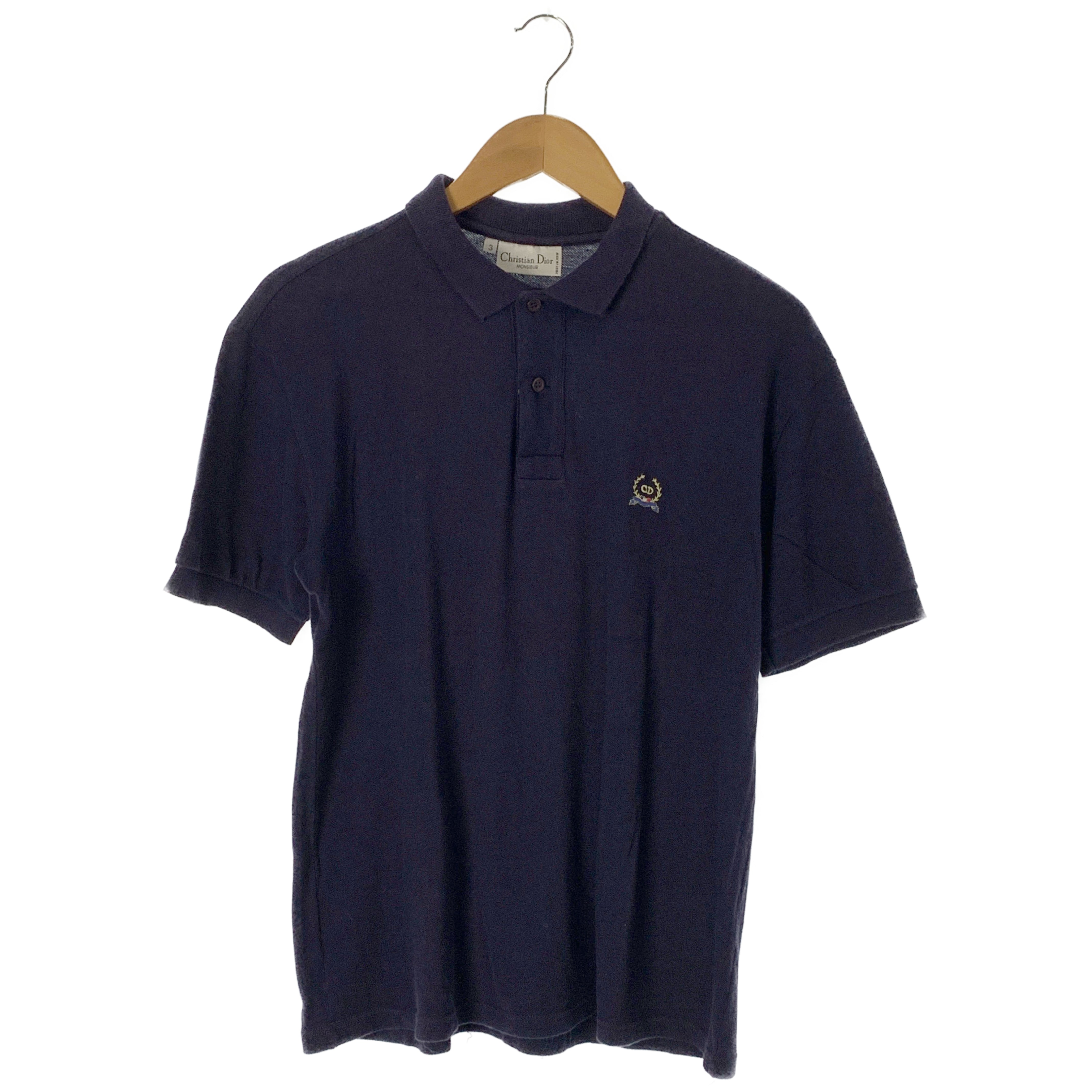 #Christian Dior MONSIEUR/Polo Rugby/3/NVY/Cotton/Plain – 2nd STREET USA