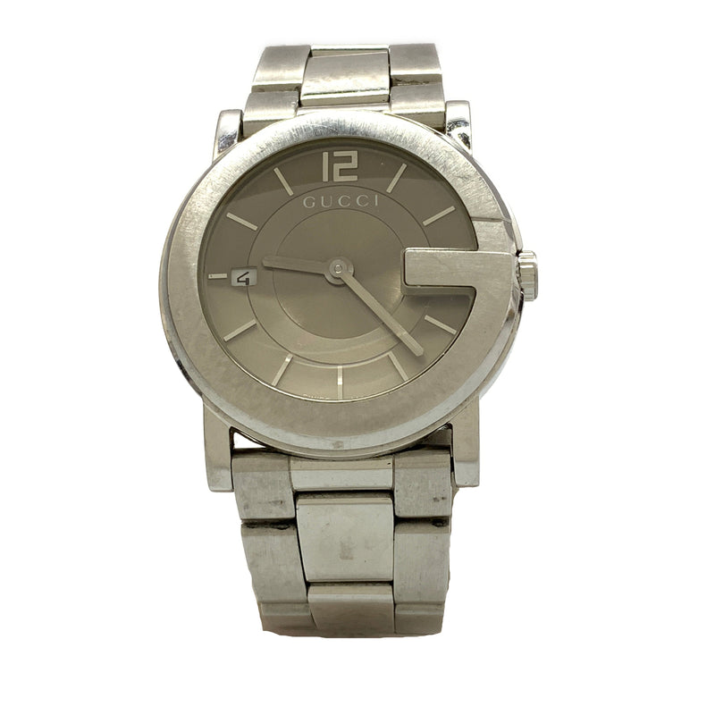 GUCCI/Quartz Watch/SLV/Stainless/101J