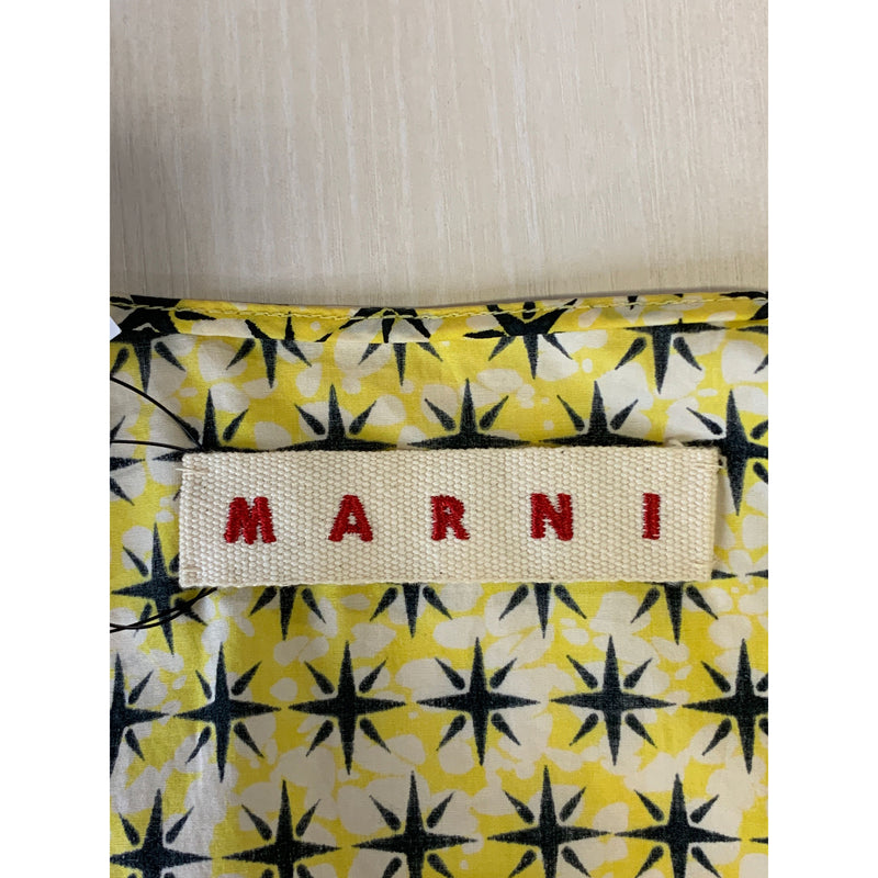 MARNI/SL Blouse/38/YEL/Cotton/All Over Print