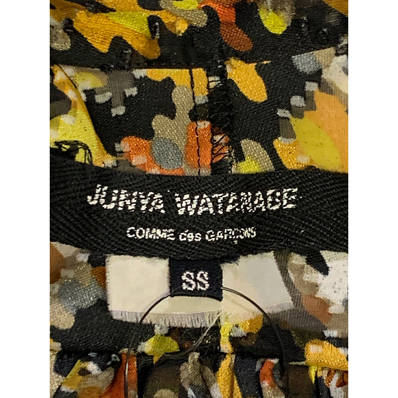 JUNYA WATANABE COMME des GARCONS/Shirt/YEL/Polyester/All Over Print