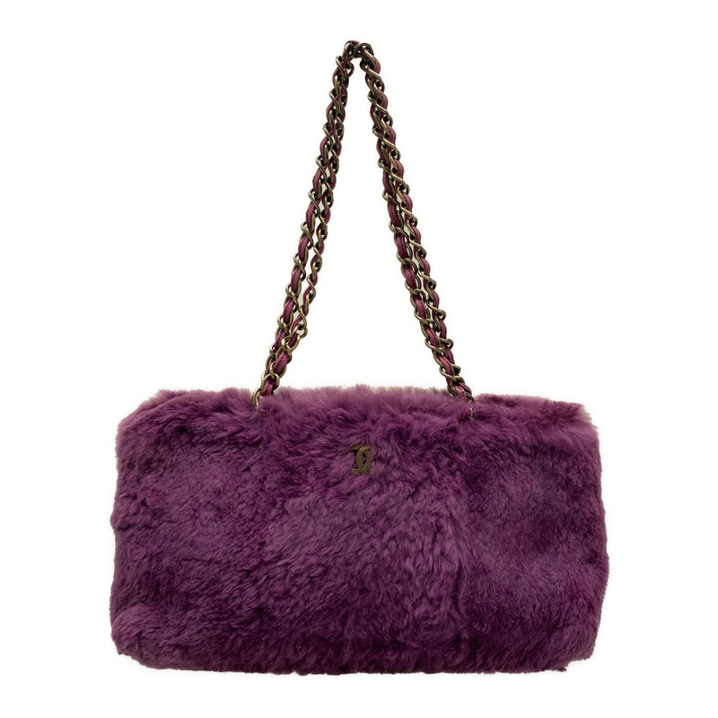 CHANEL/Cross Body Bag/FurFake Fur