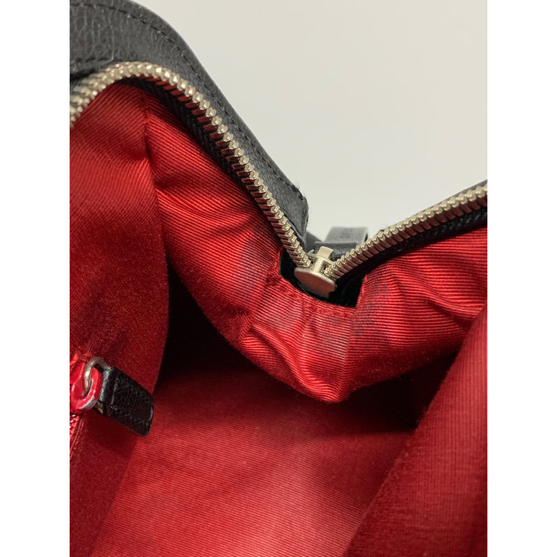 BVLGARI/Hand Bag/BLK/Canvas/All Over Print