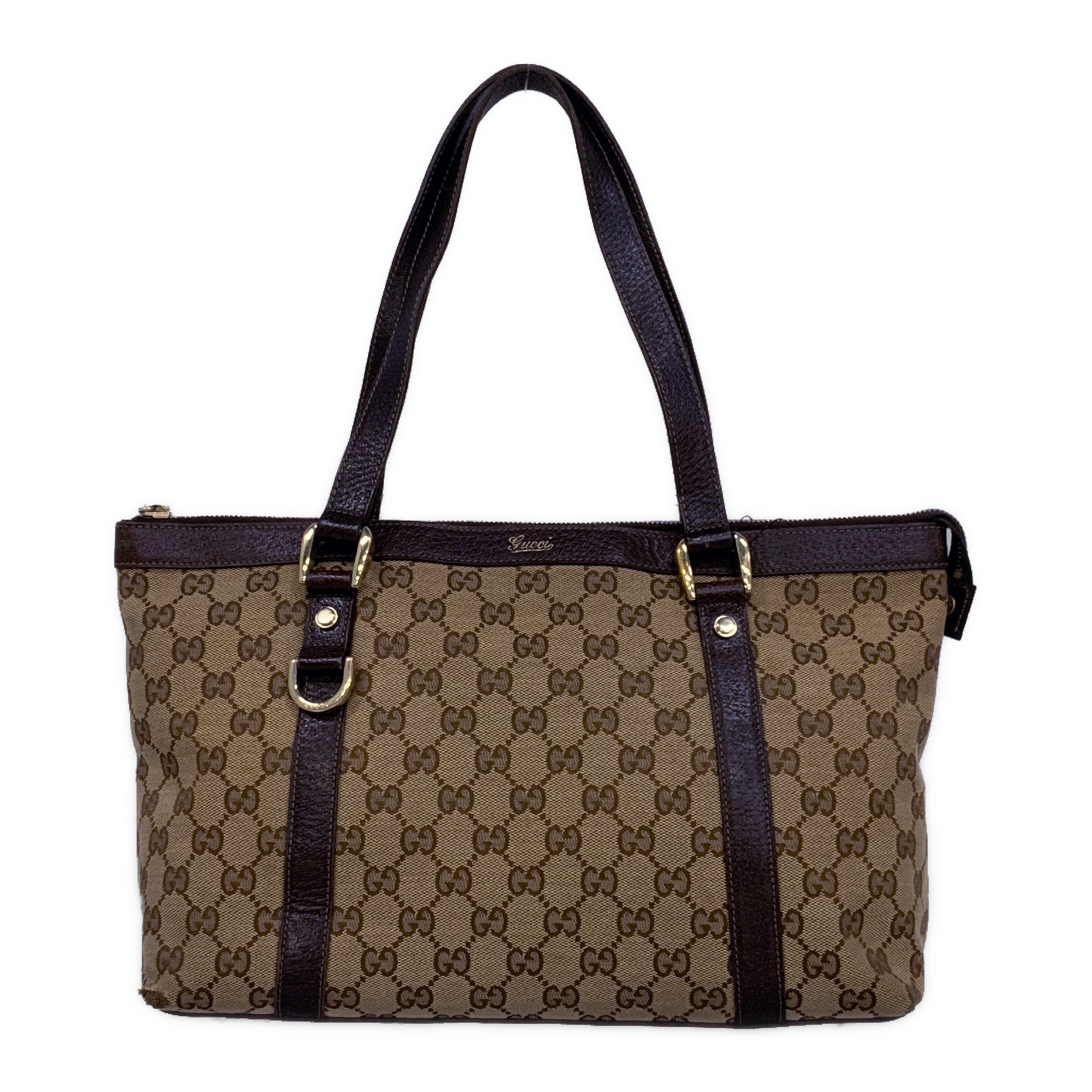 GUCCI/Tote Bag/KHK/Canvas/All Over Print/141470 02026 – 2nd STREET USA