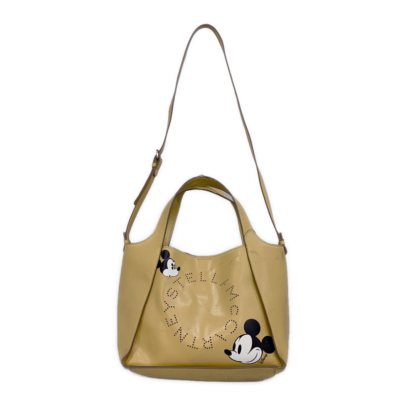STELLAMcCARTNEY/Cross Body Bag/YEL/Leather/Plain