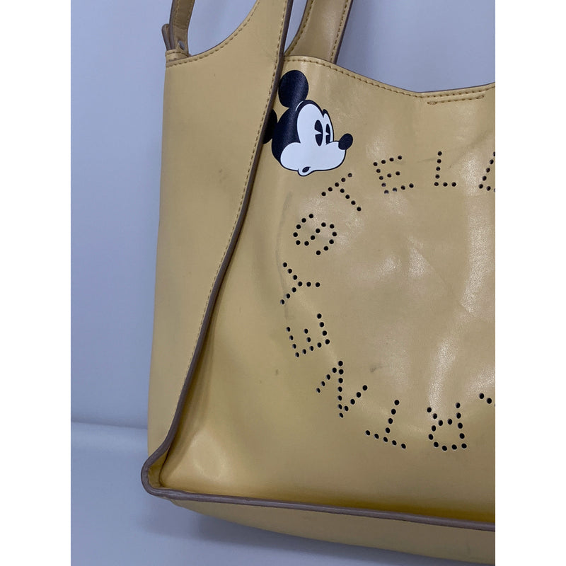 STELLAMcCARTNEY/Cross Body Bag/YEL/Leather/Plain