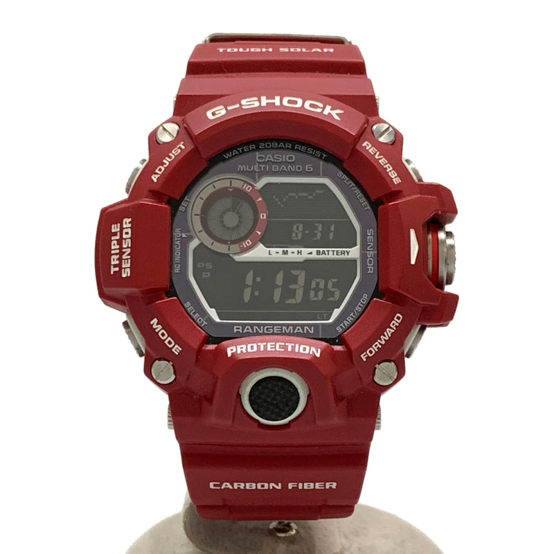 CASIO/Solar Watch/RED/Rubber/GW-9400RDJ-4JF