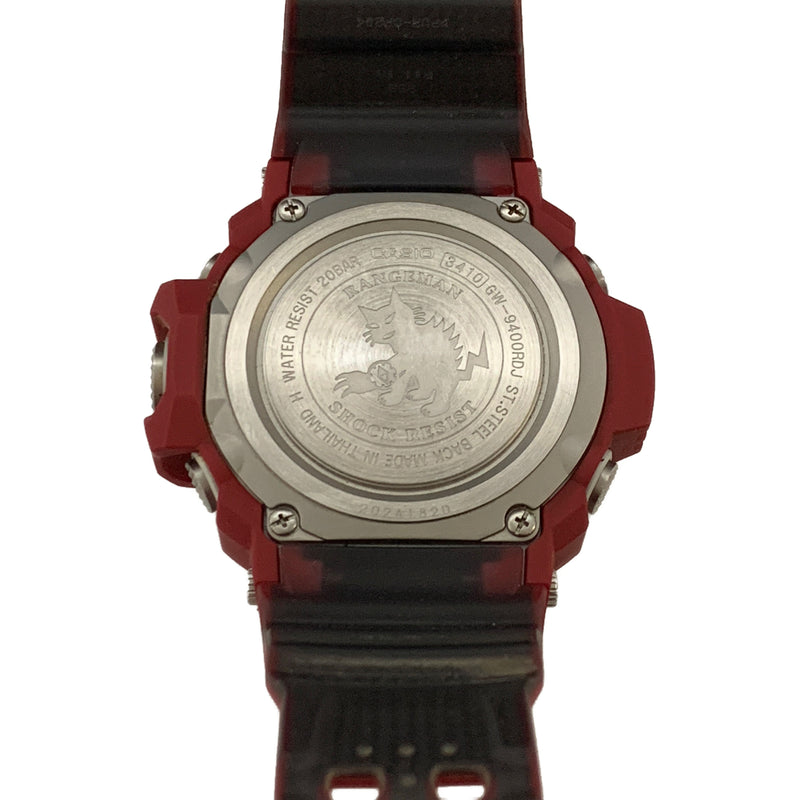 CASIO/Solar Watch/RED/Rubber/GW-9400RDJ-4JF