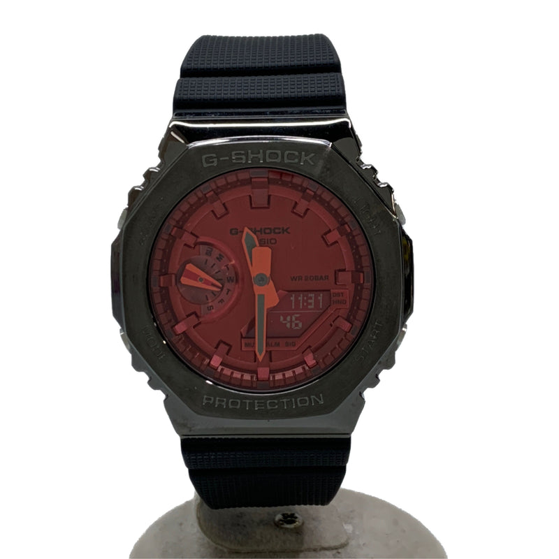 CASIO/Quartz Watch/RED/Rubber/GM-2100B