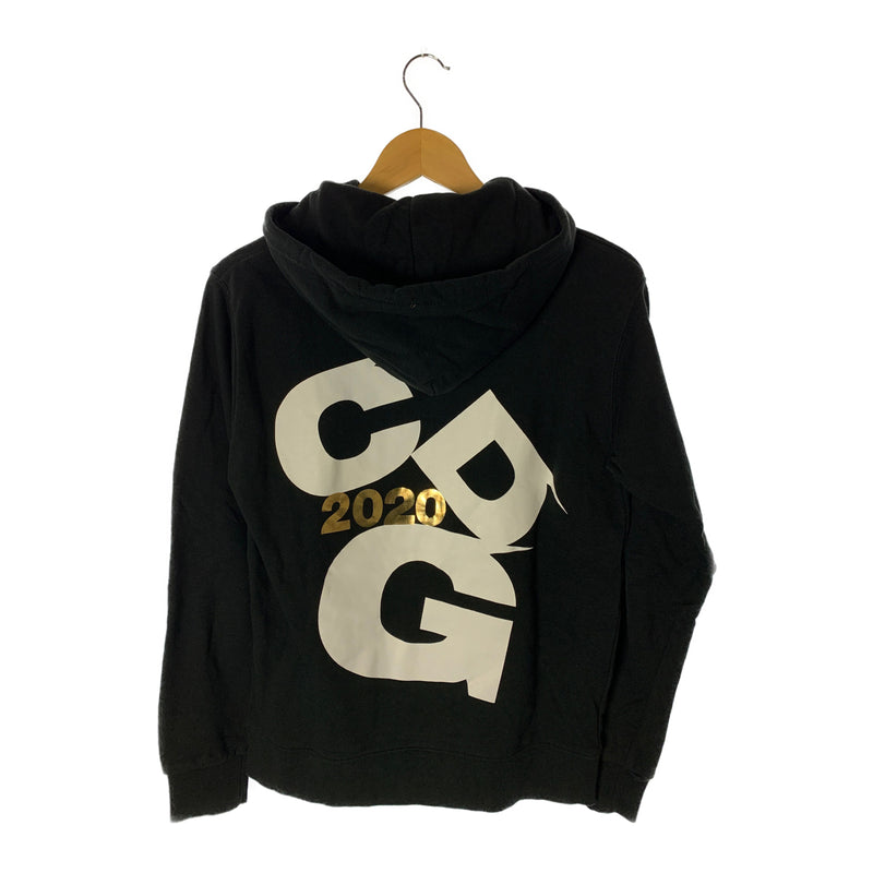 CDG/Hoodie/M/BLK/Cotton/Plain/SZ-T036