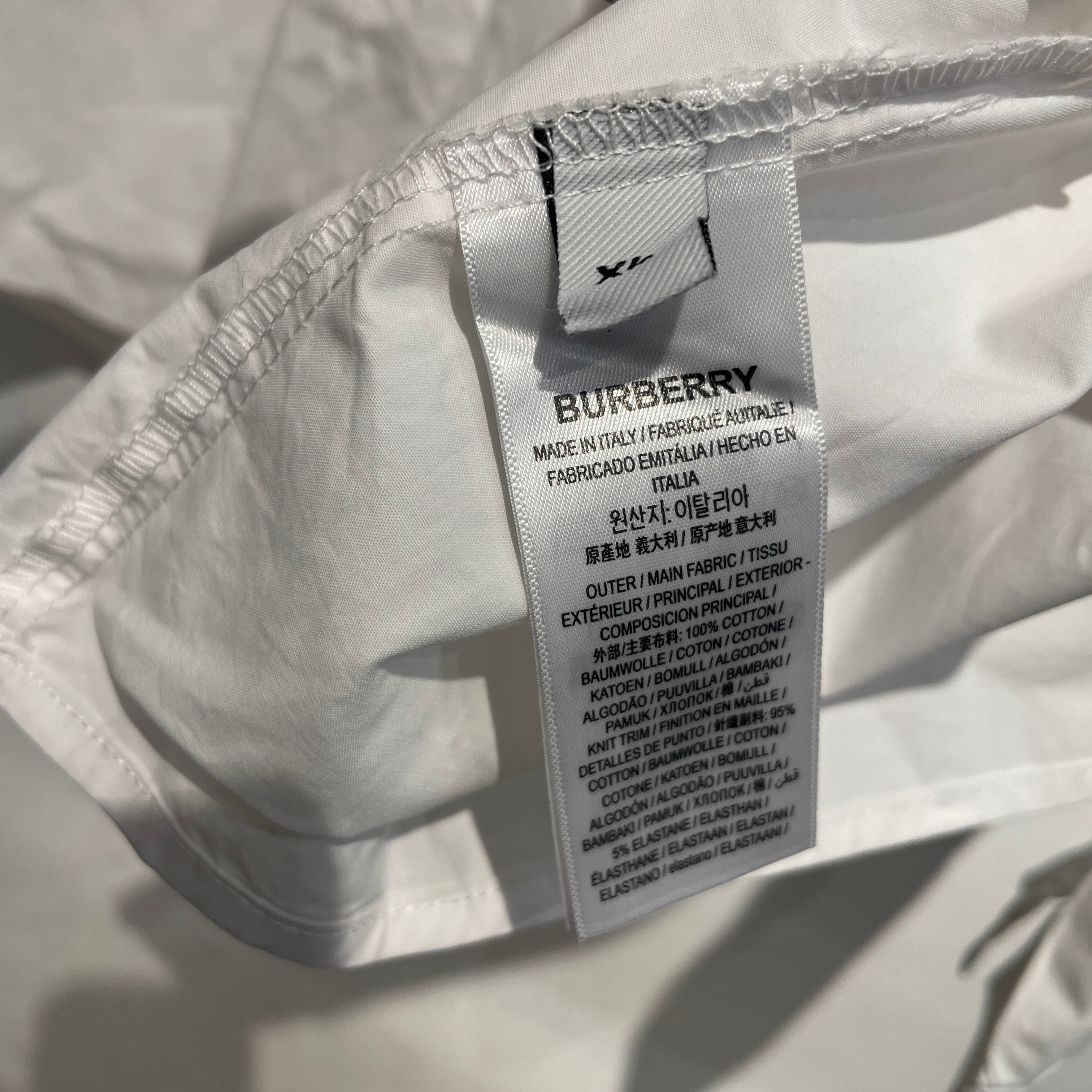 BURBERRY LONDON/LS Shirt/XL/Cotton/WHT/ view 4