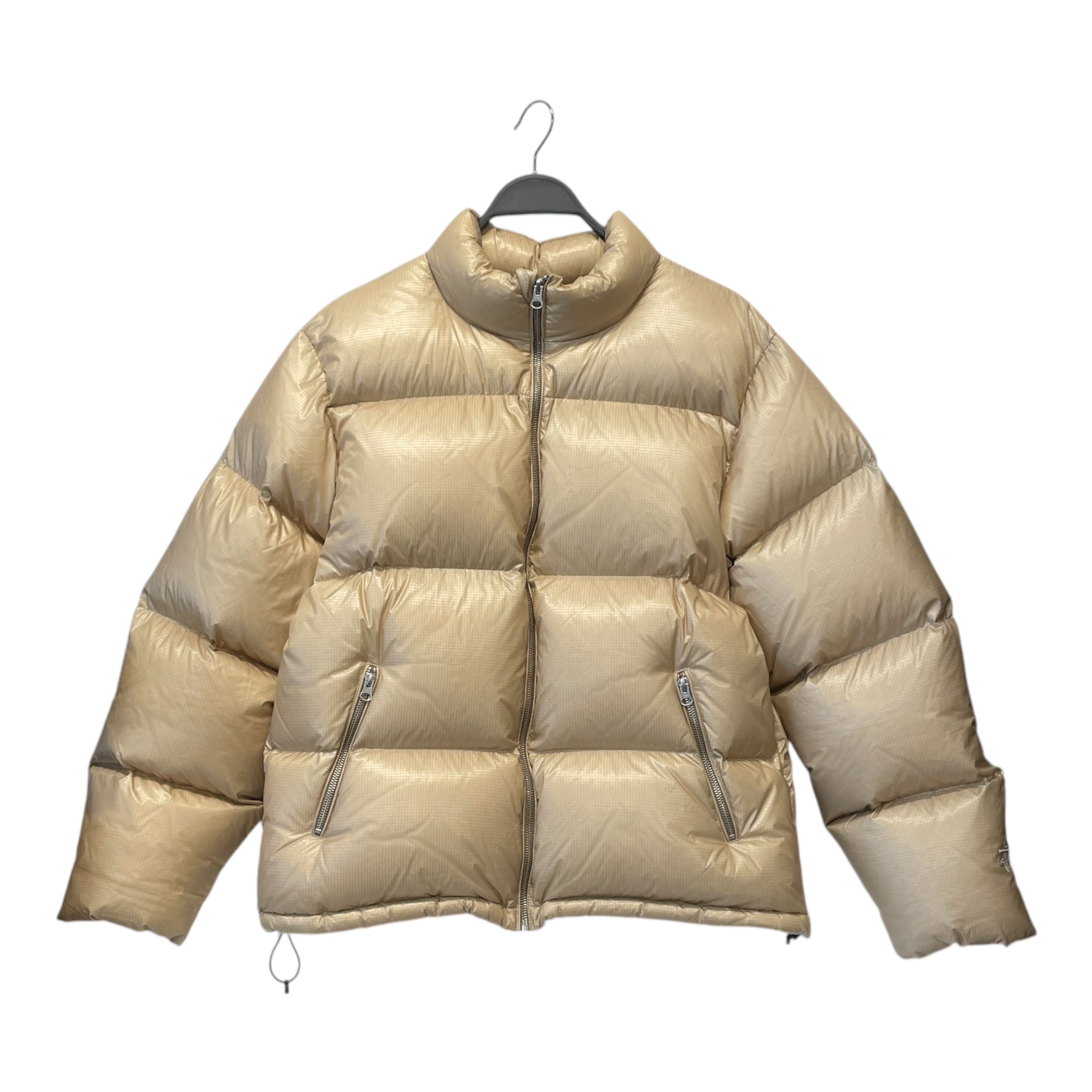 STUSSY/Puffer Jkt/M/Nylon/BEG/DOWN PUFFER view 1