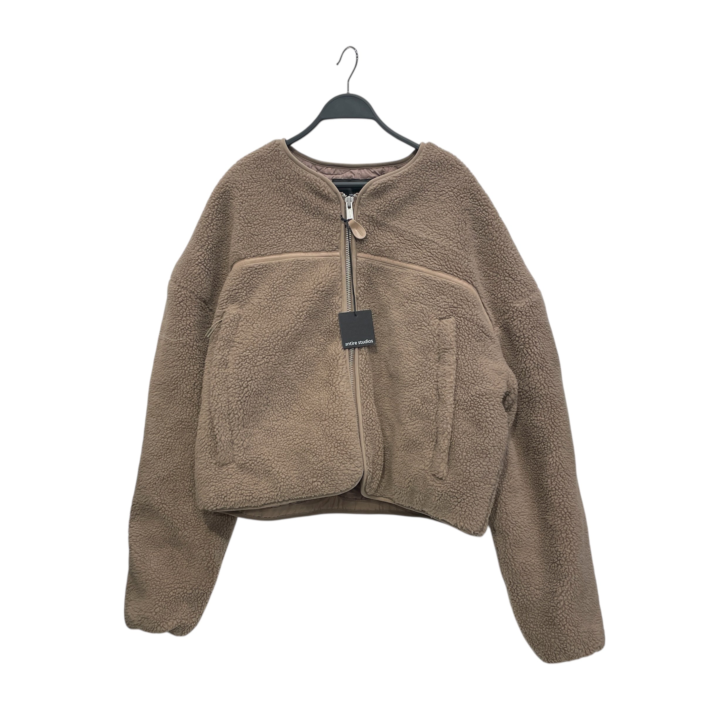 entire studios/Fleece Jacket/L/Polyester/BRW view 1