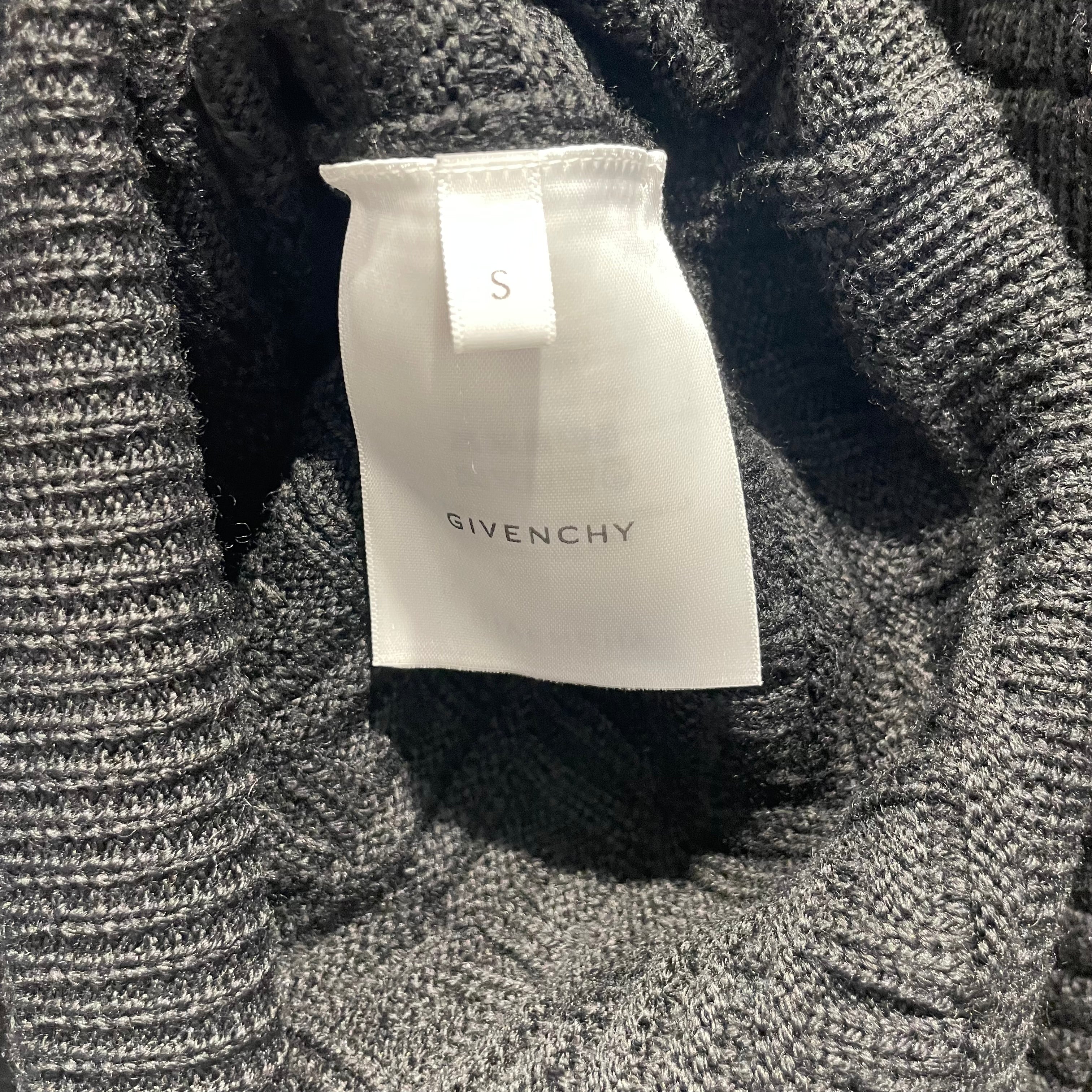 GIVENCHY/Sweater/S/Wool/BLK/4G JACQUARD view 4