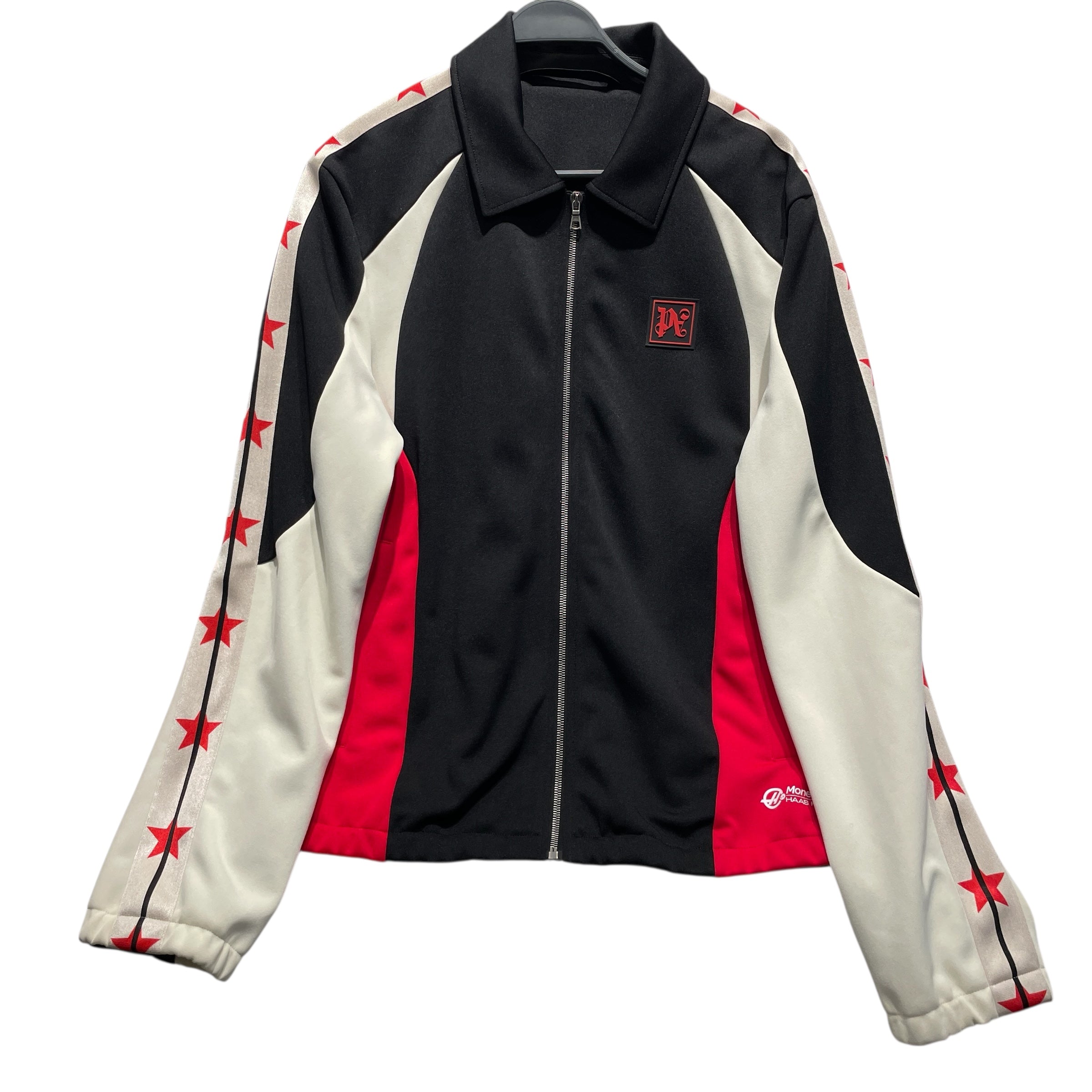 Palm Angels/Jacket/XXL/BLK/haas f1 logo embroid view 1