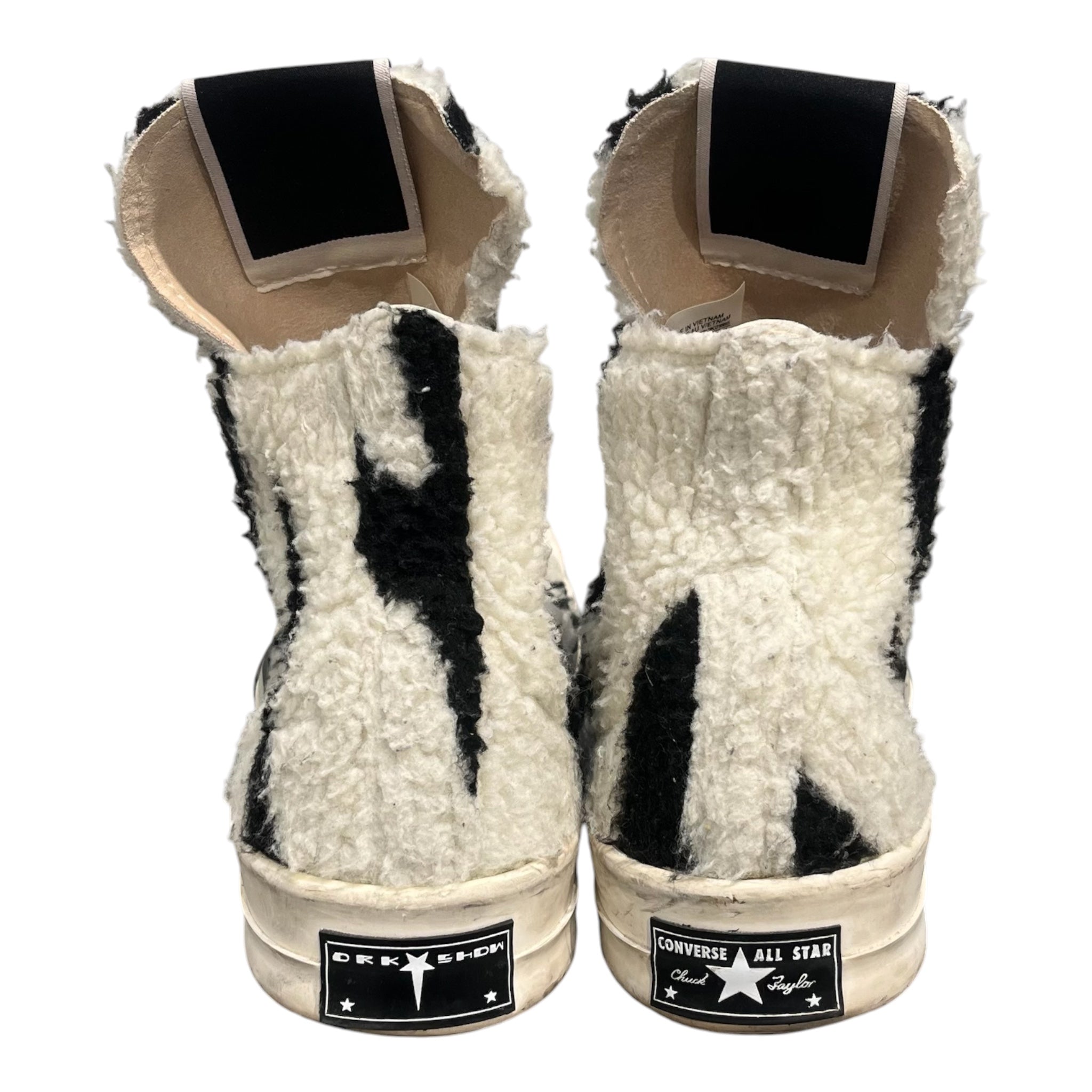 CONVERSE/RICK OWENS DRKSHDW/Hi-Sneakers/US 10/WHT/CHUCK HIGH view 3