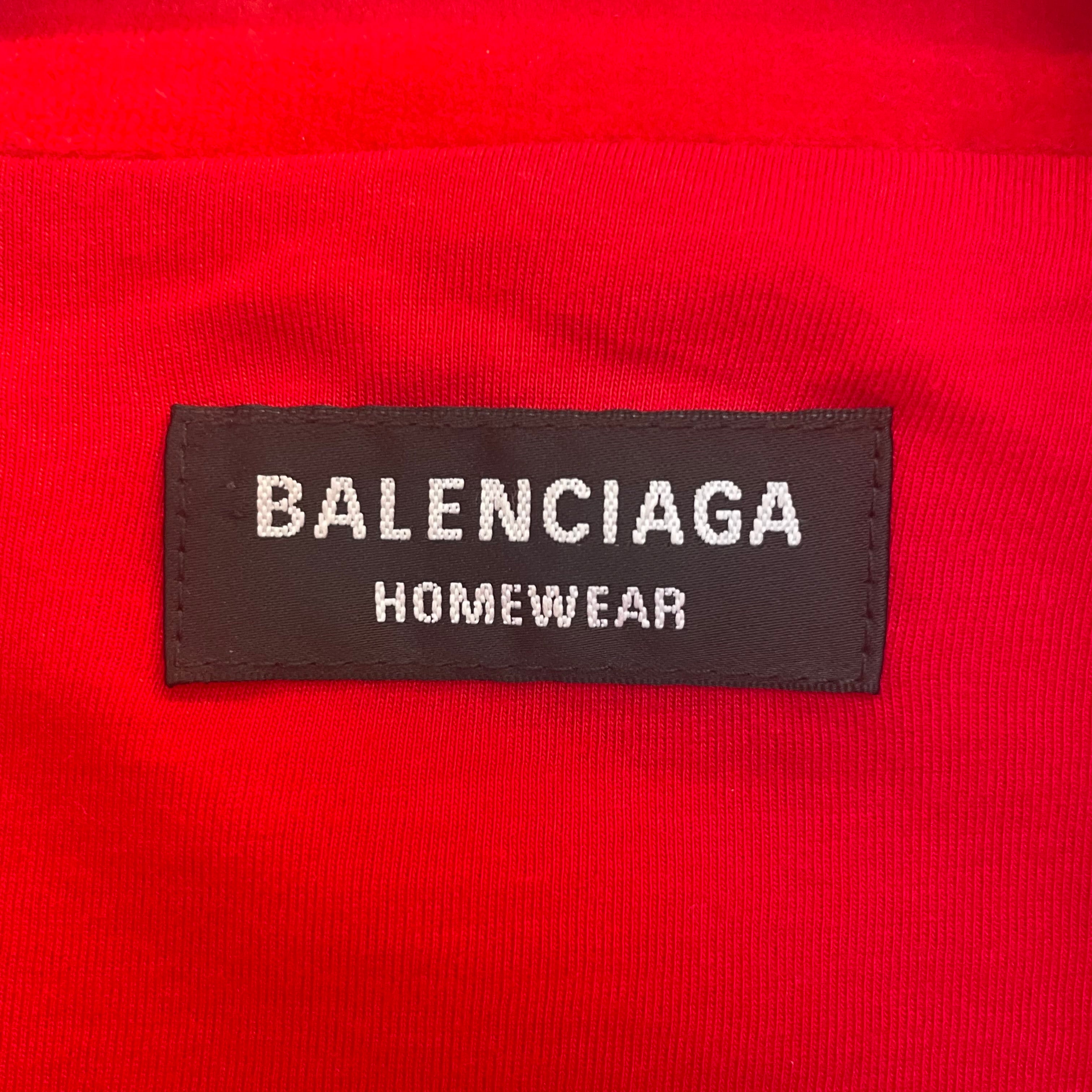 BALENCIAGA/Jacket/XS/Cotton/RED/hotels & resorts back view 6