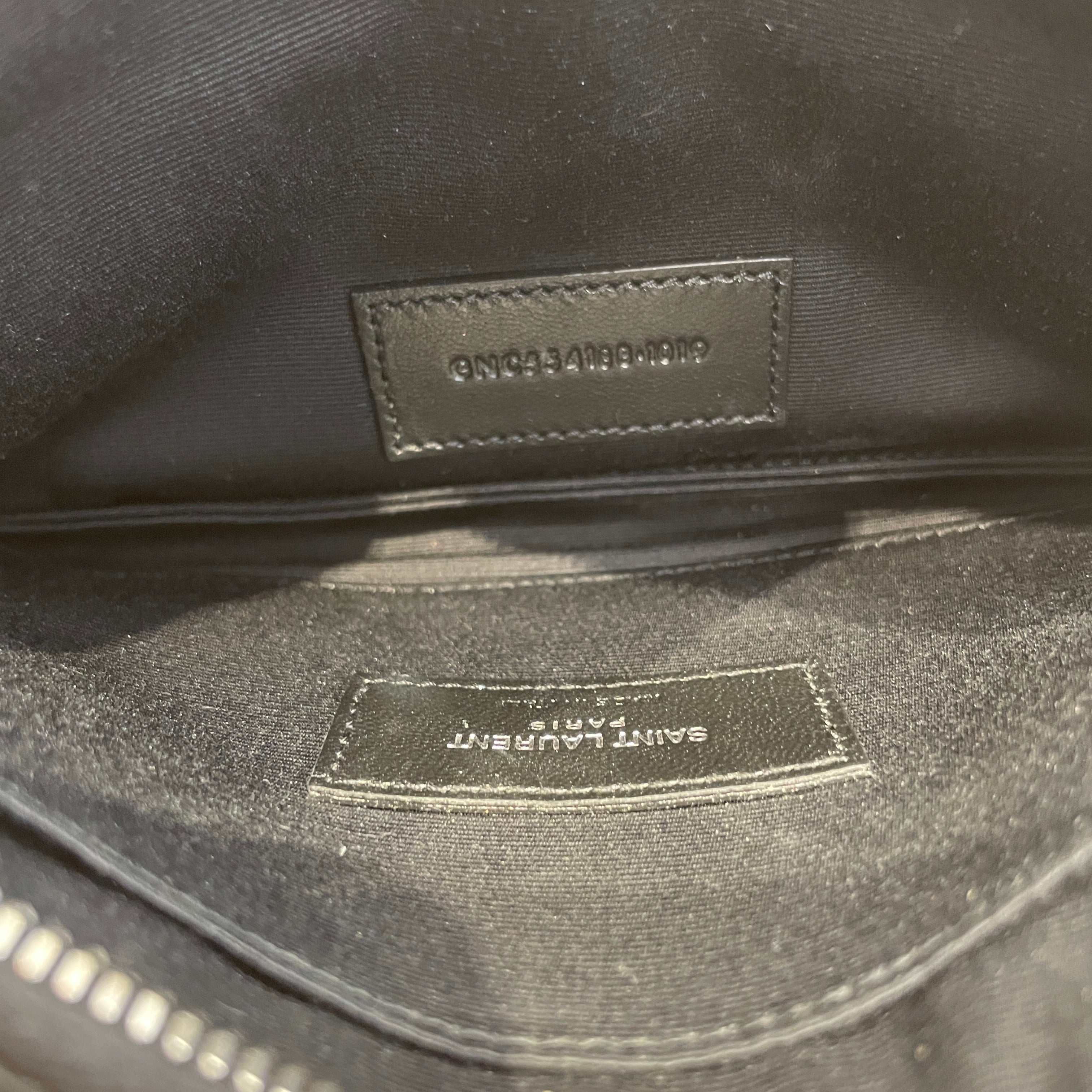 YVES SAINT LAURENT/Pouch/Glitter/Cotton/SLV/ view 4