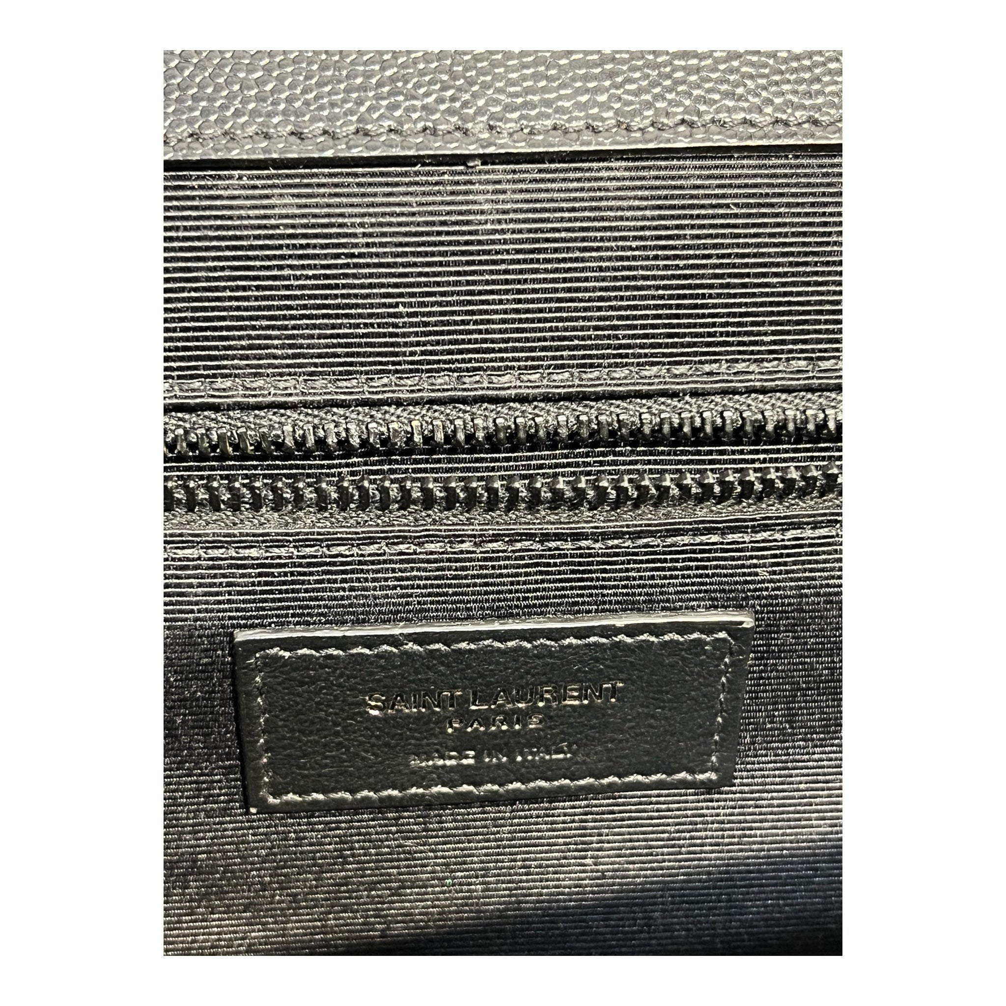 SAINT LAURENT/Bag/Leather/BLK/YSL ENVELOPE BAG view 4